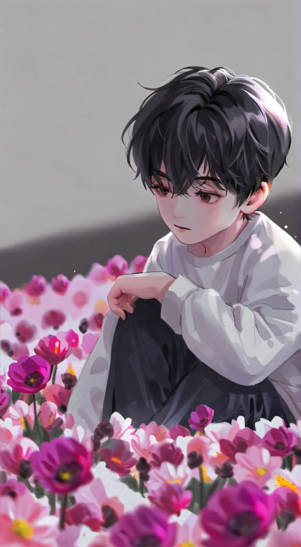 ai character: Undertale 8thhuman background