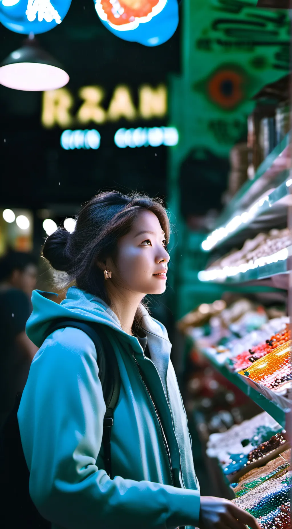 ai character: Lena background