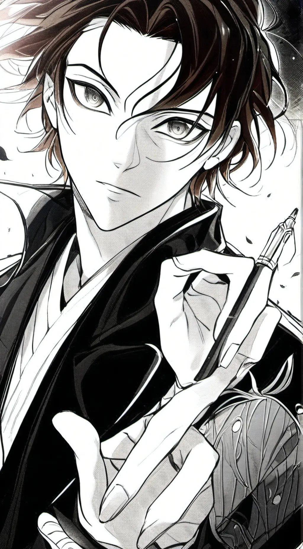 ai character: Ich bin Larissa  background