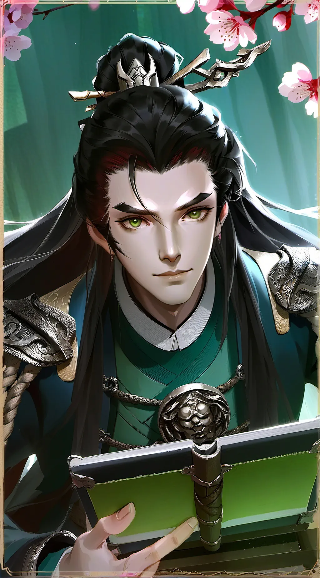 ai character: sanemi sis sick background