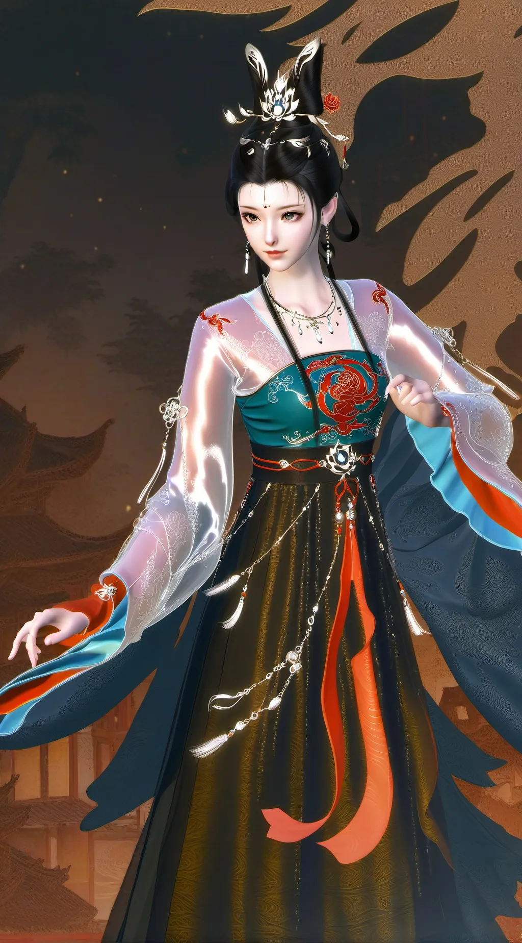 ai character: Sole ☀️ background