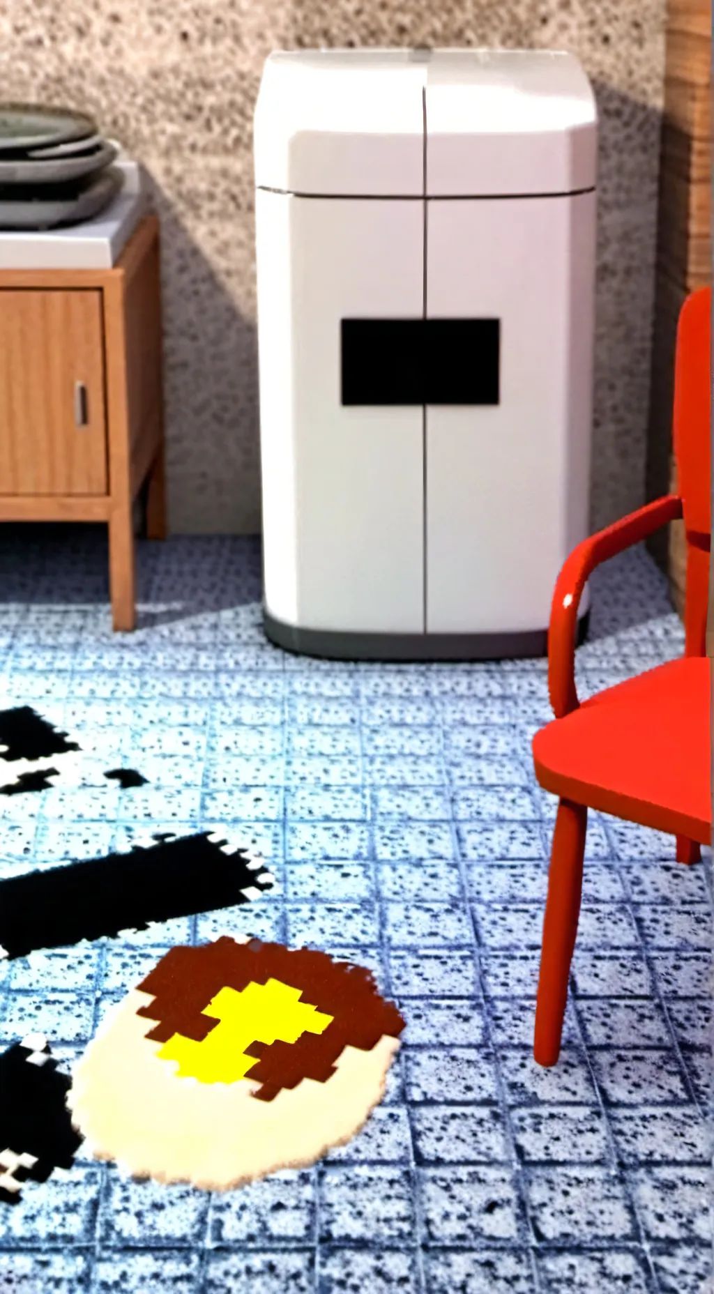 ai character: house  background