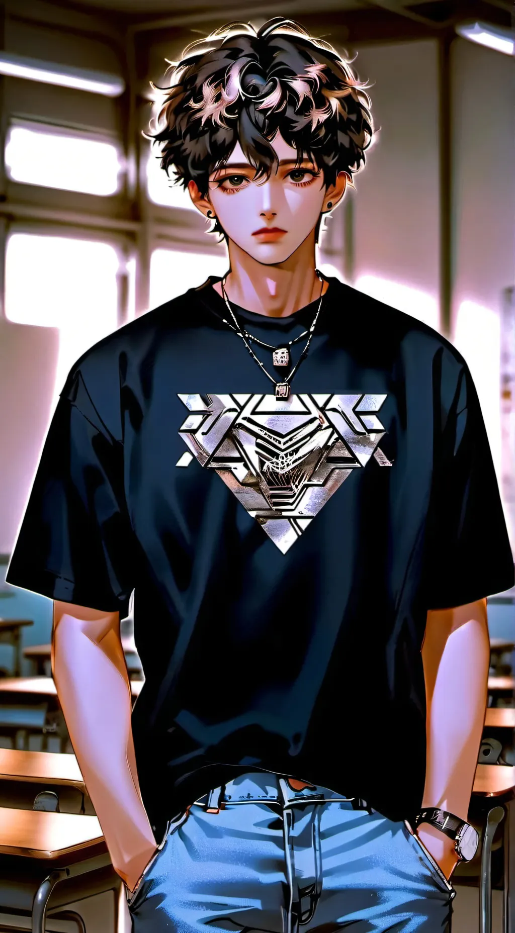 ai character: Tyler background