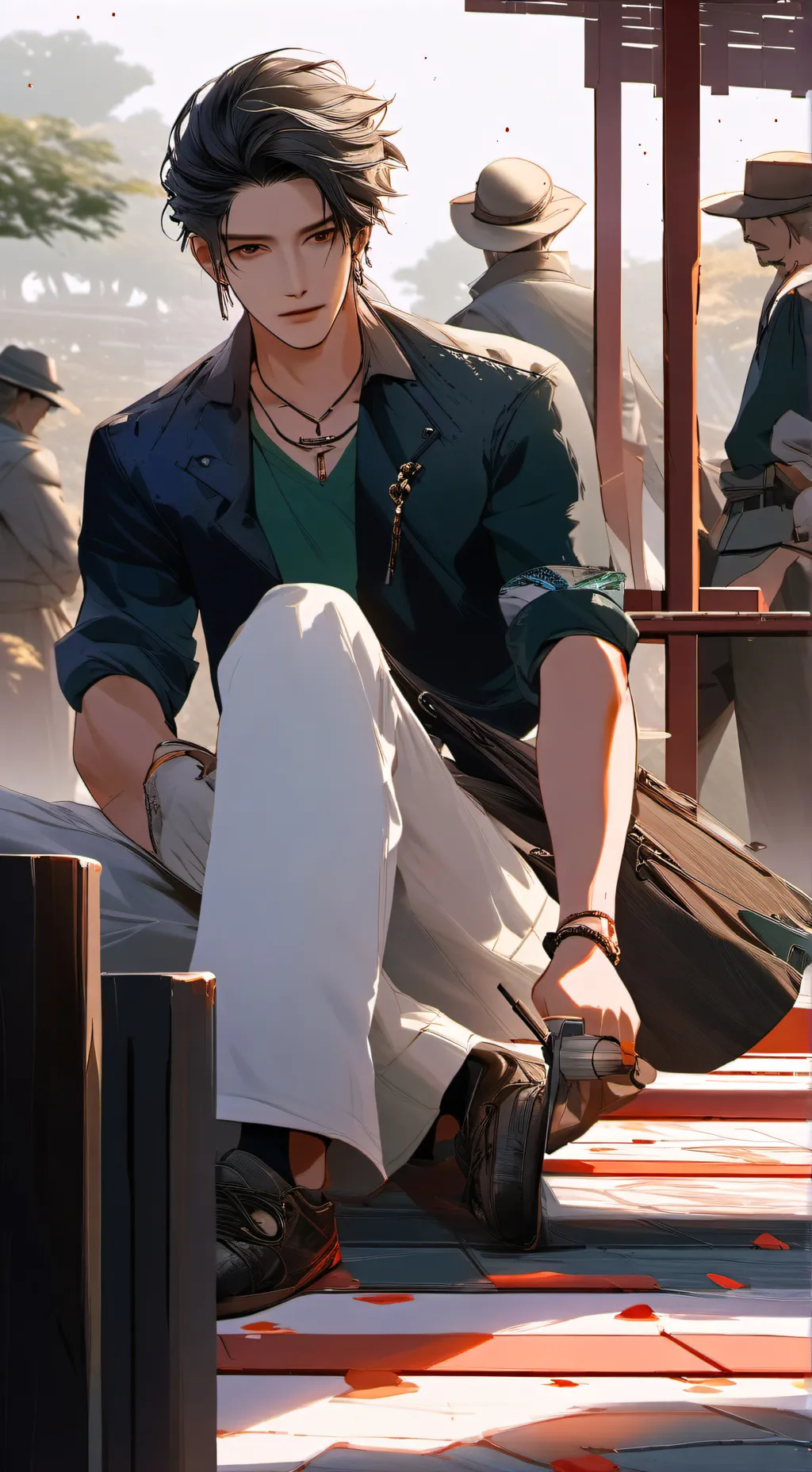 ai character: John background