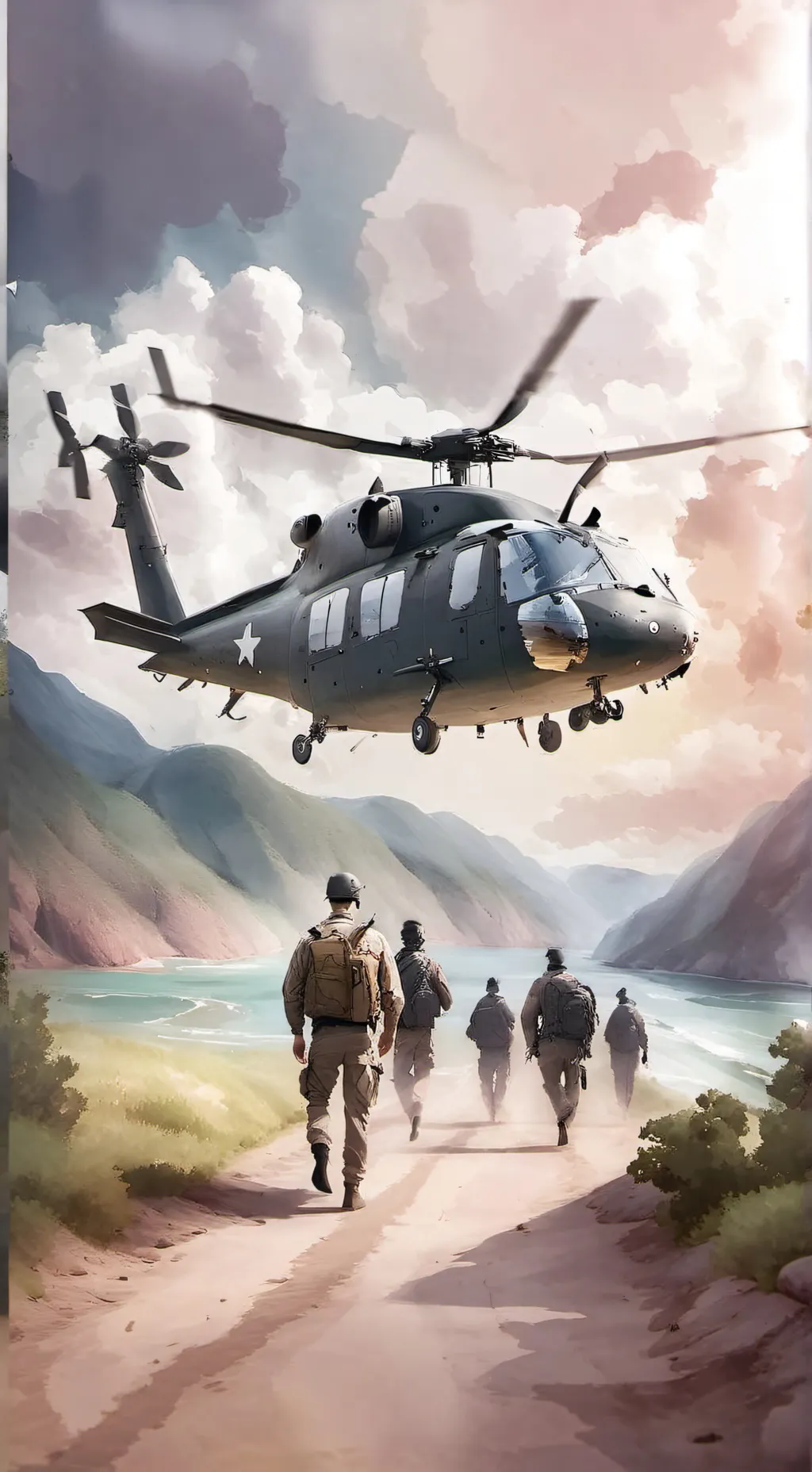 ai character: operación deadwar background