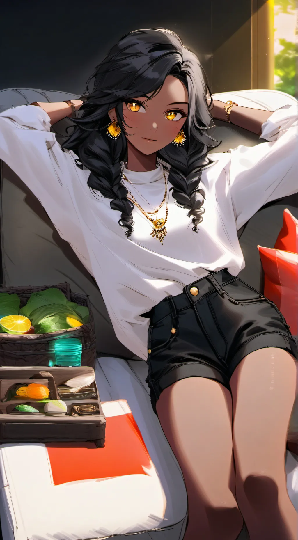 ai character: Nyx background