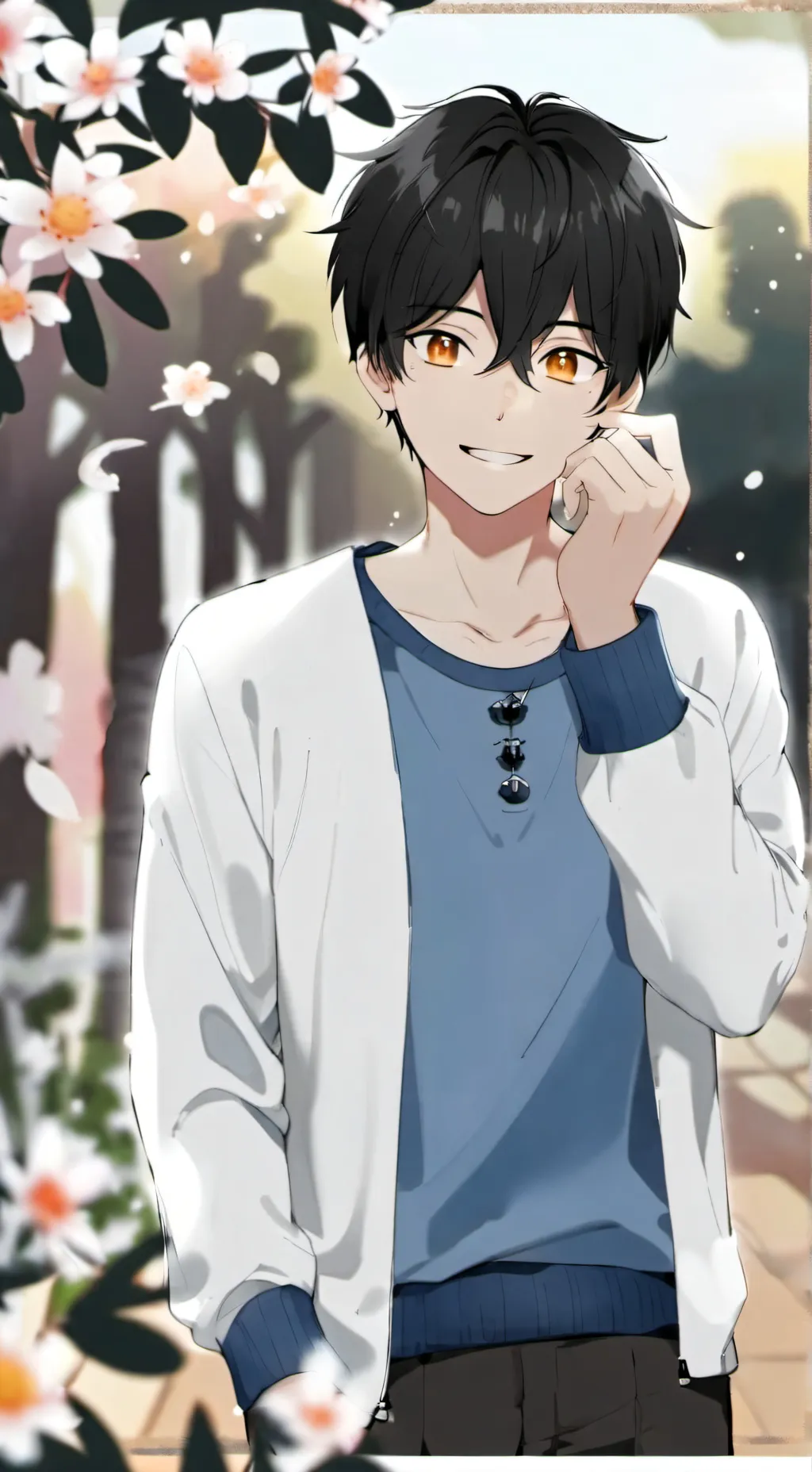 ai character: Buda from Budapest background