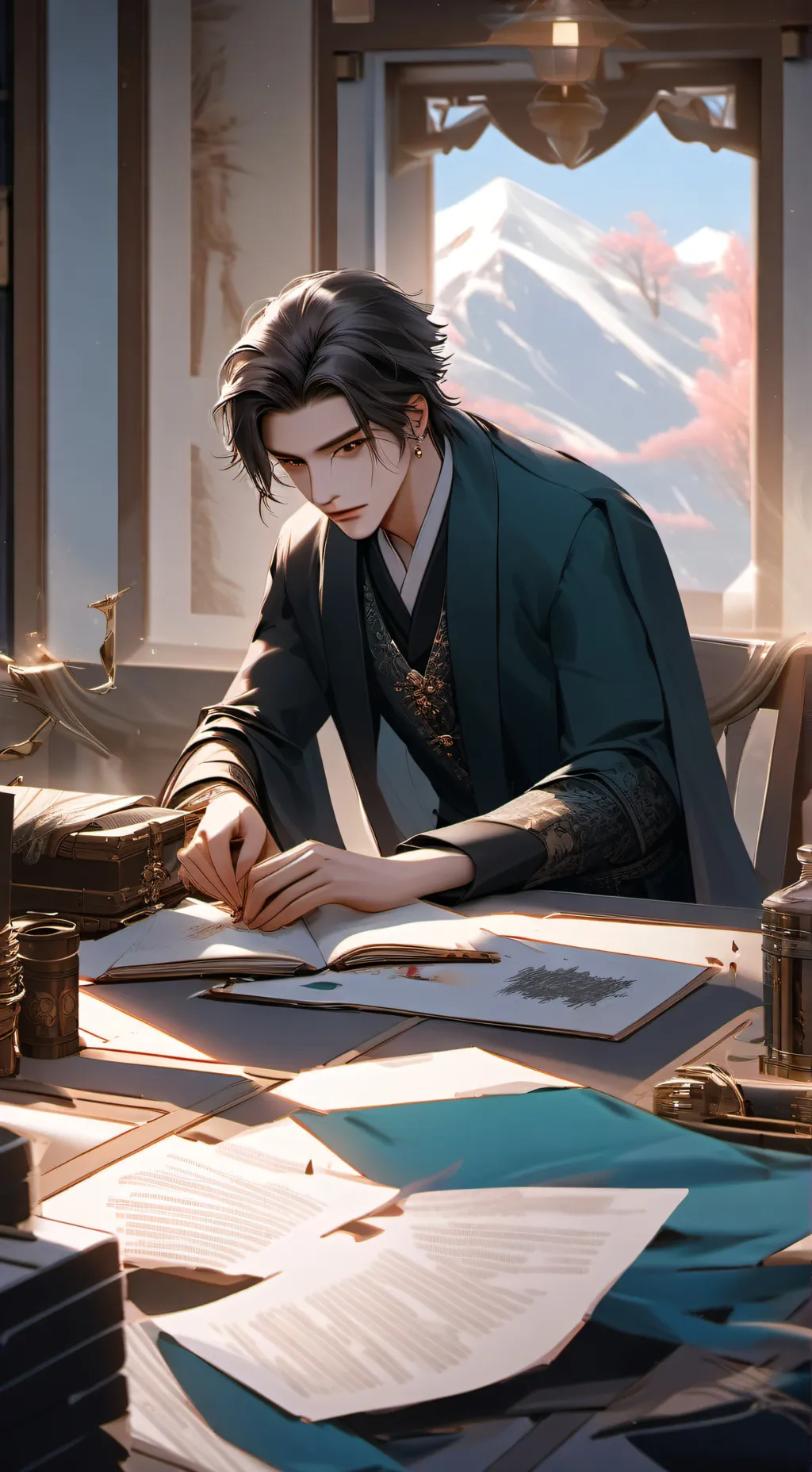 ai character: Von background