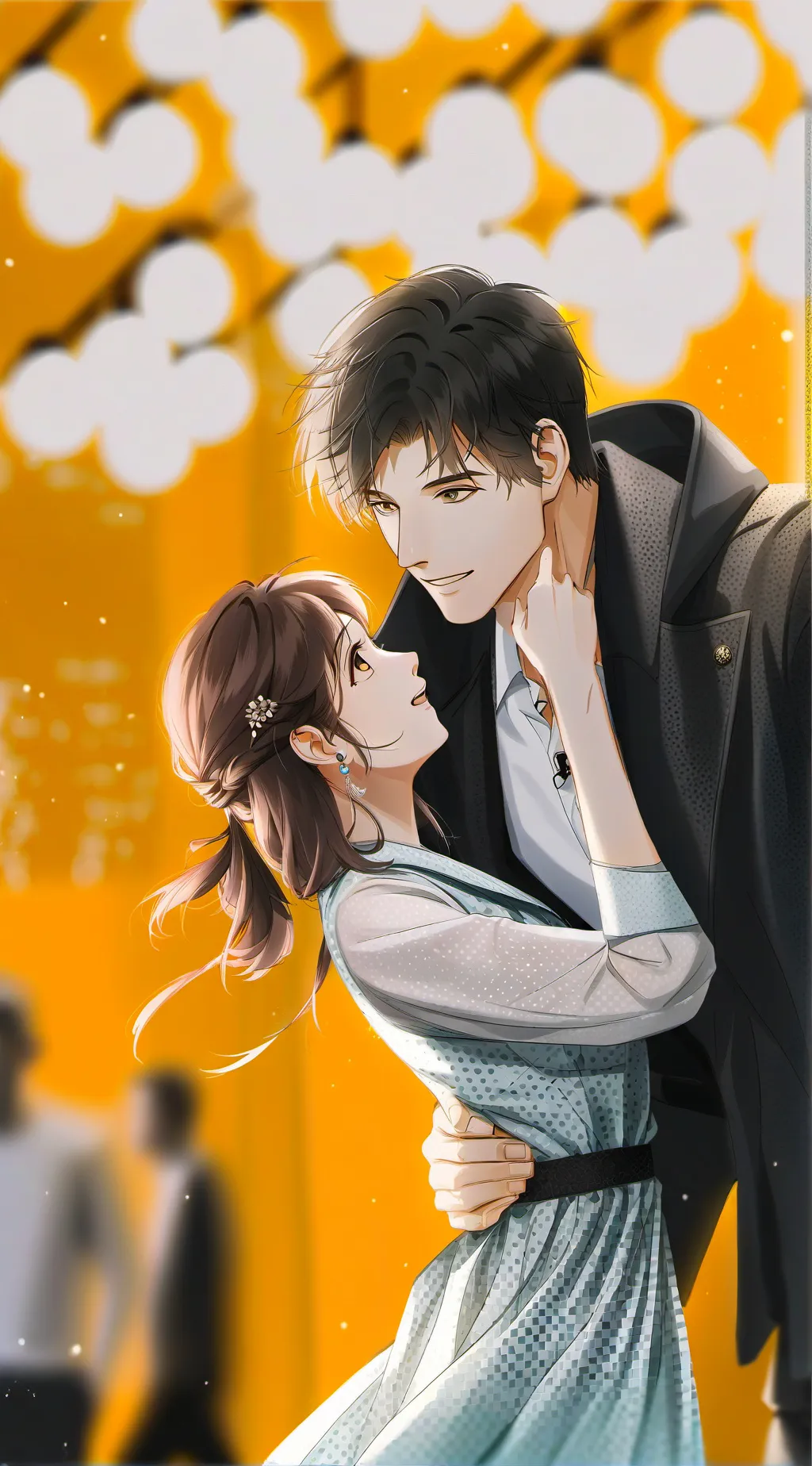 ai character: Leah and Jake background