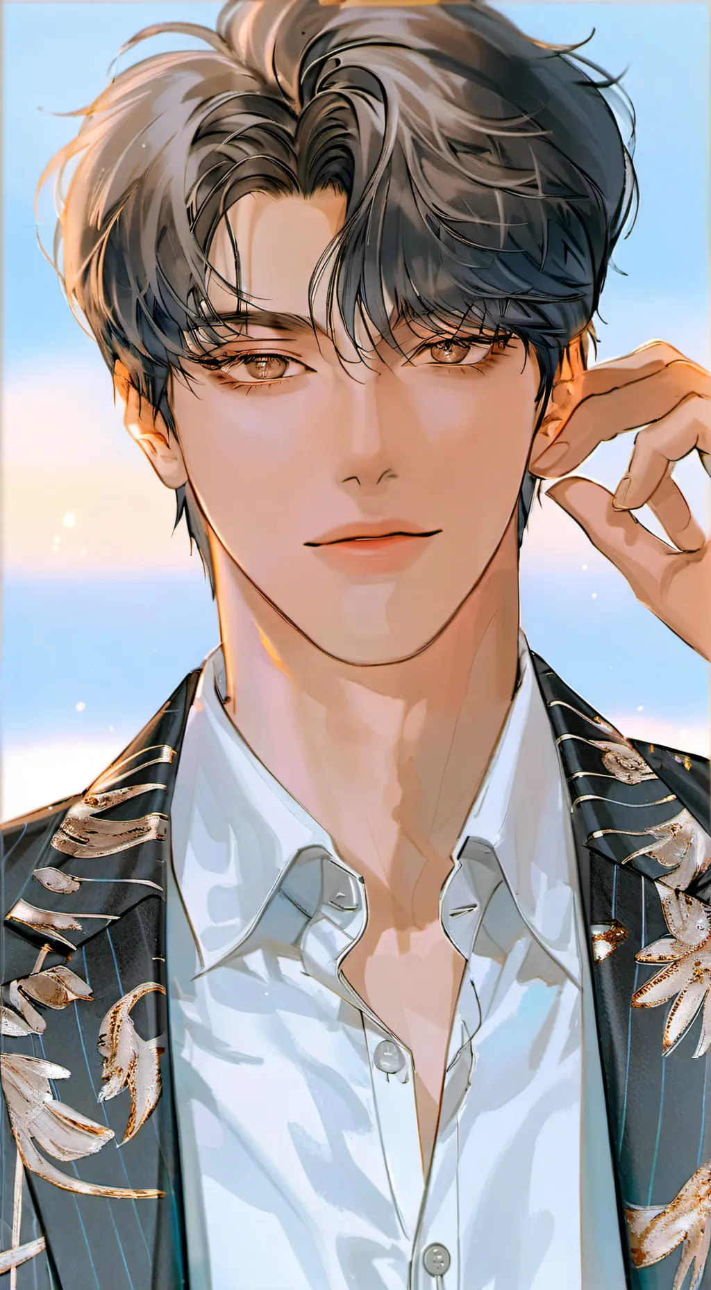 ai character: Evan background