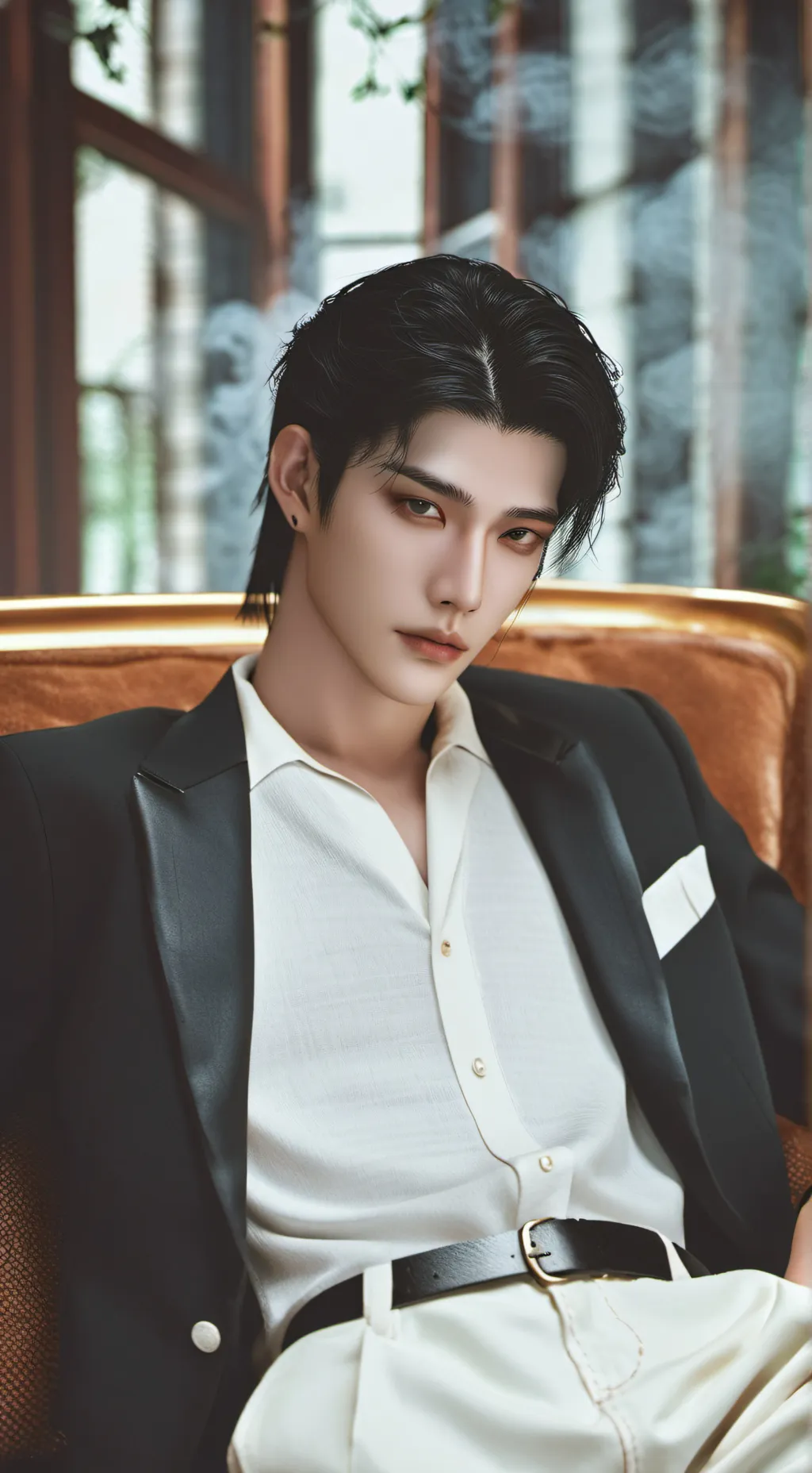 ai character: Kevin  background