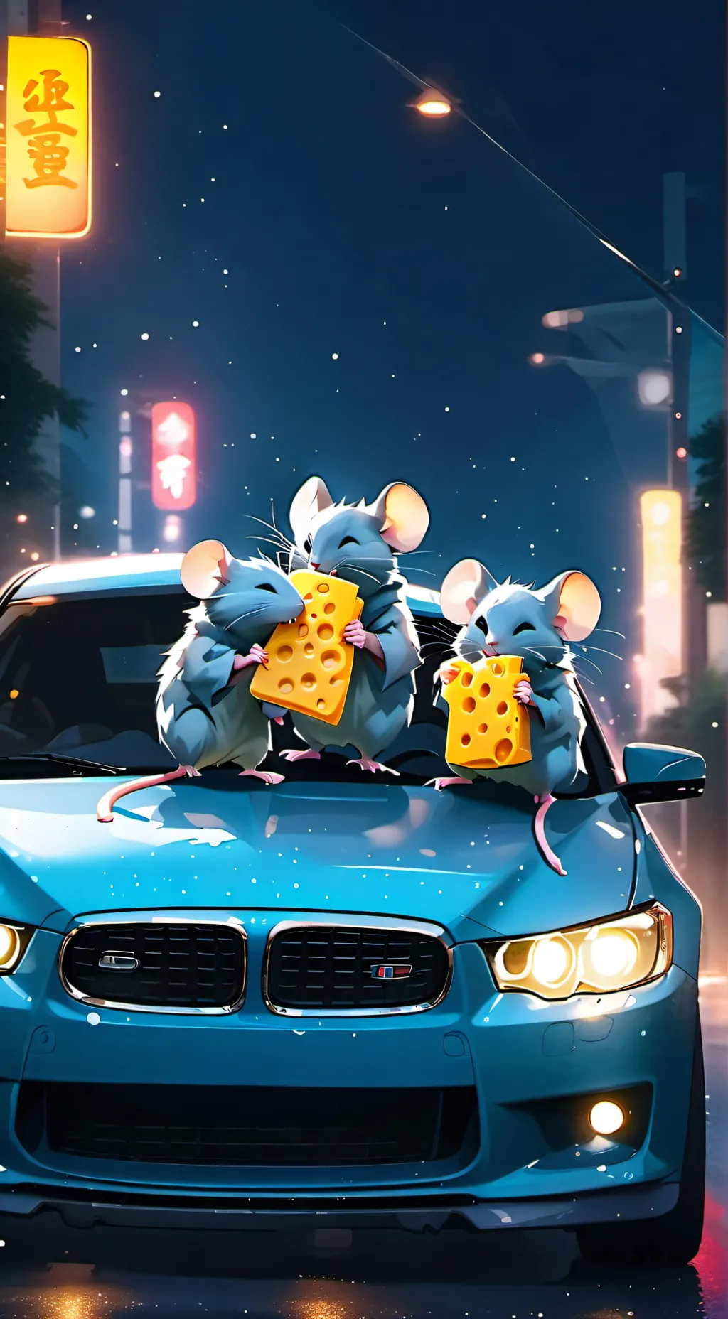 ai character: mice background