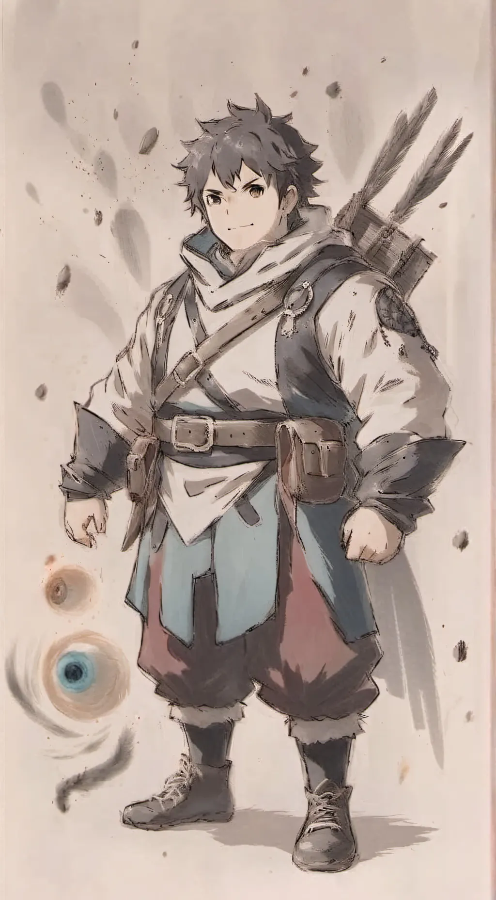 ai character: Nikiciy background