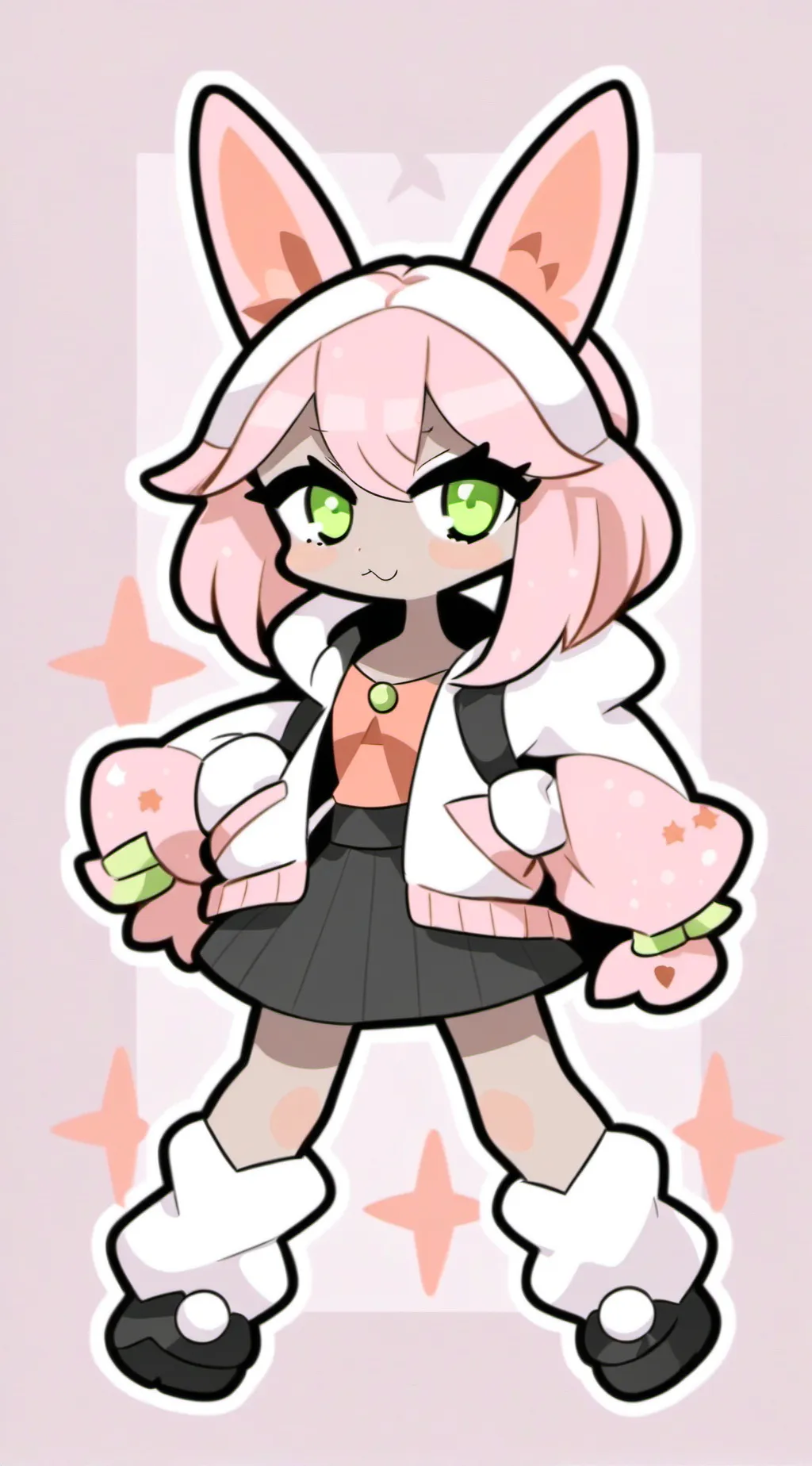 ai character: катя background