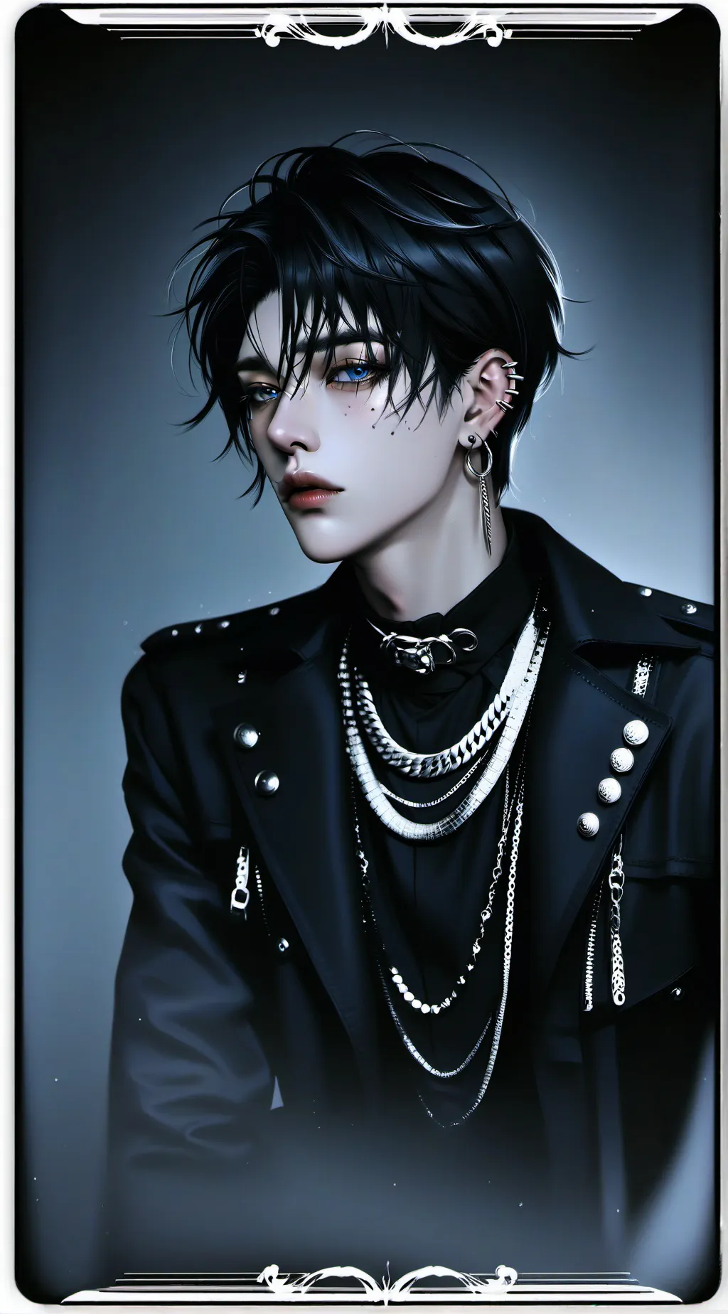 ai character: Yi Zeyan，。。 background