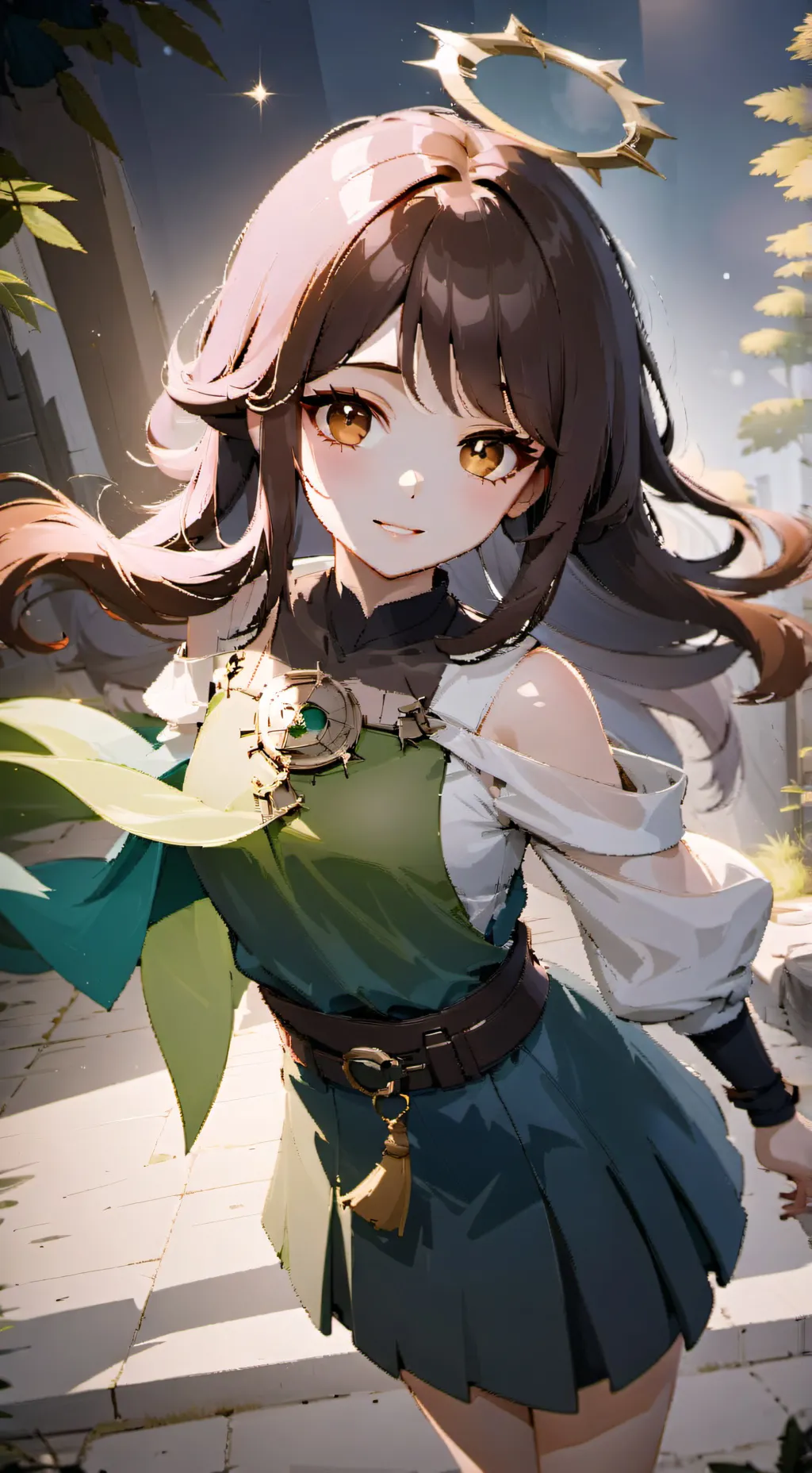 ai character: Luscamine background