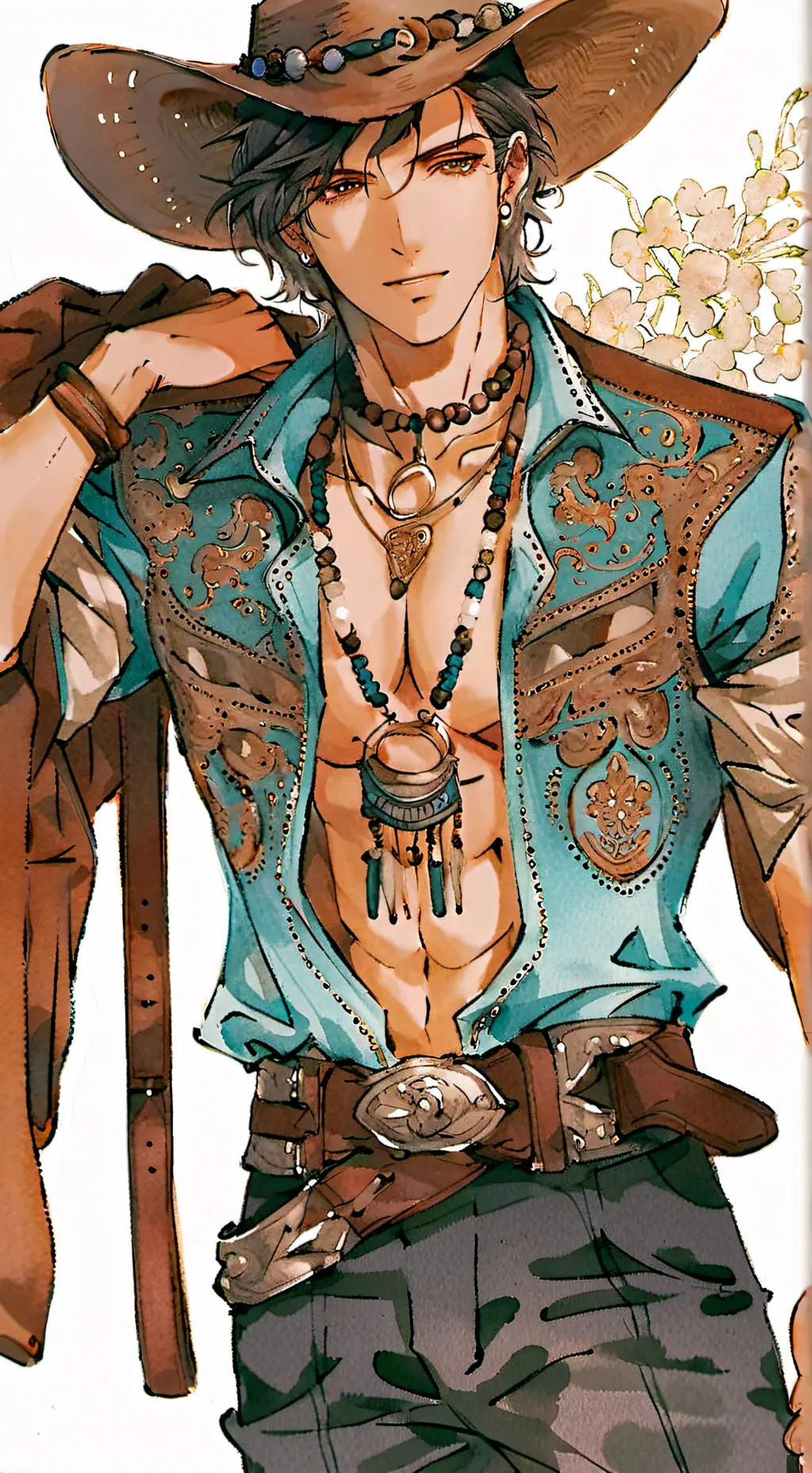 ai character: Damian background