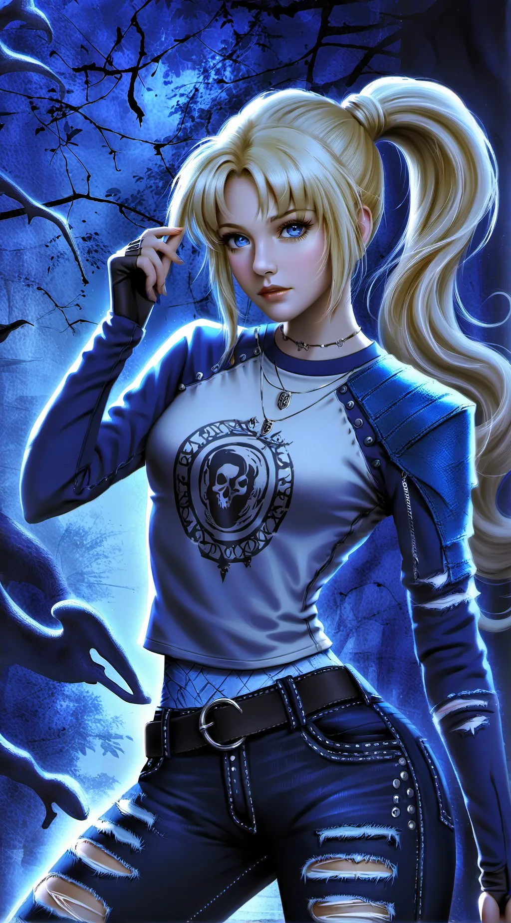 ai character: Lidgy  background