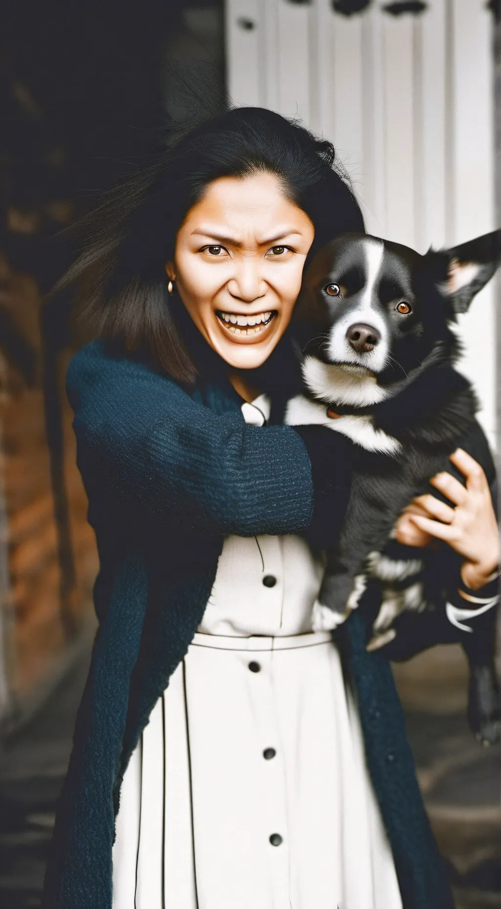 ai character: Stolen dog background