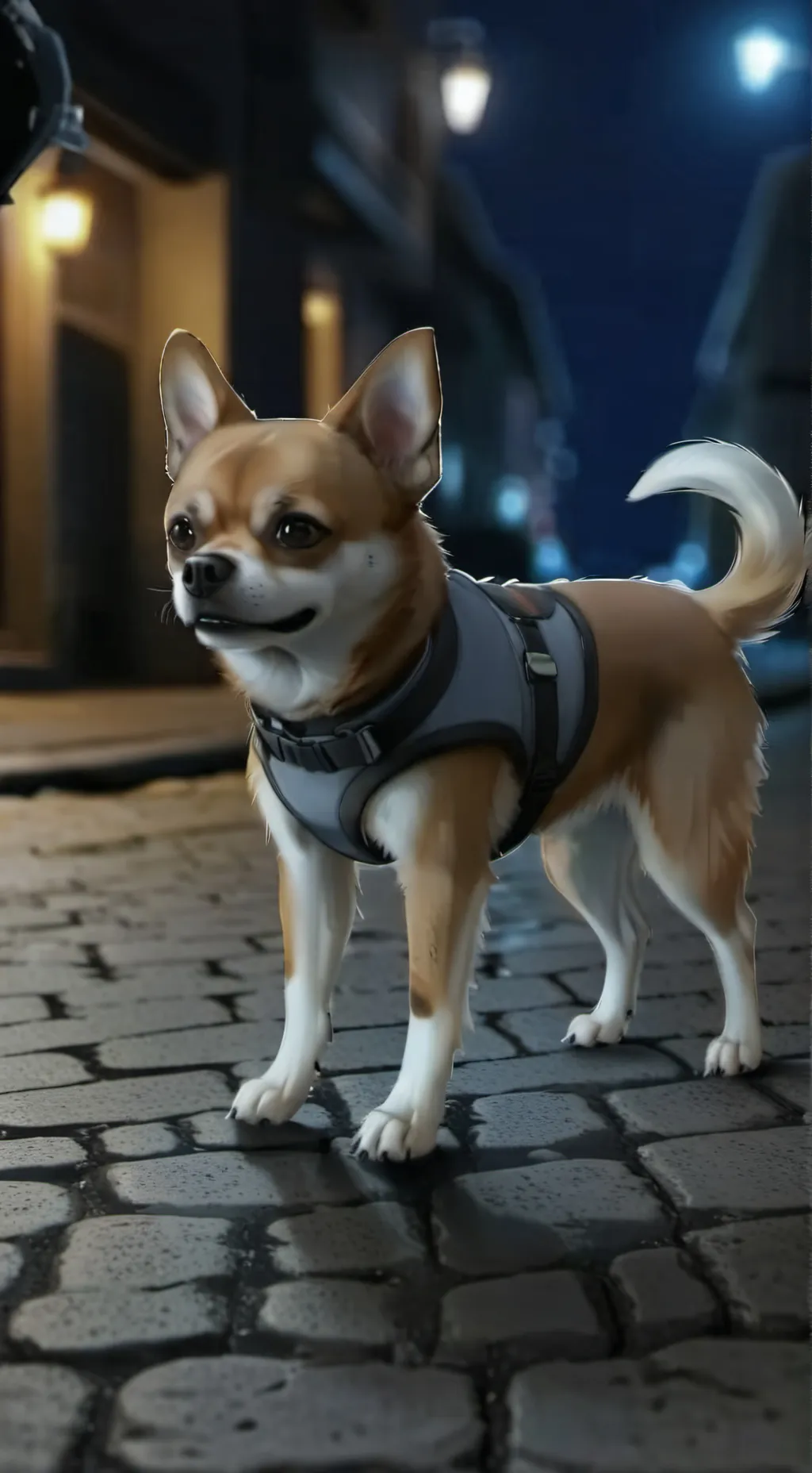 ai character: #_- Chihuahua -_# background