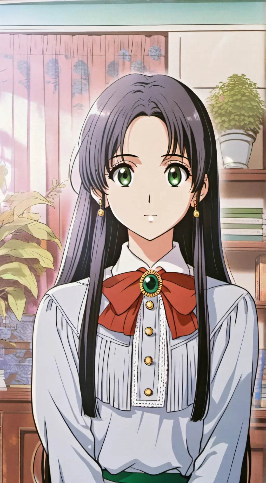 ai character: Ashley background