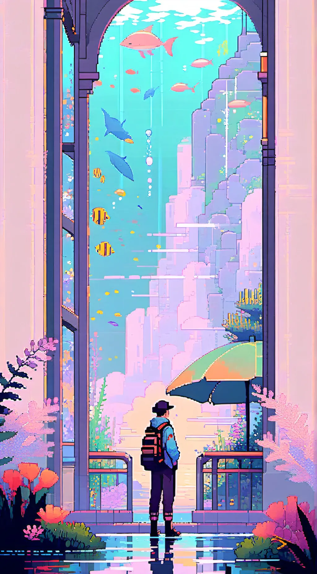 ai character: challenge background