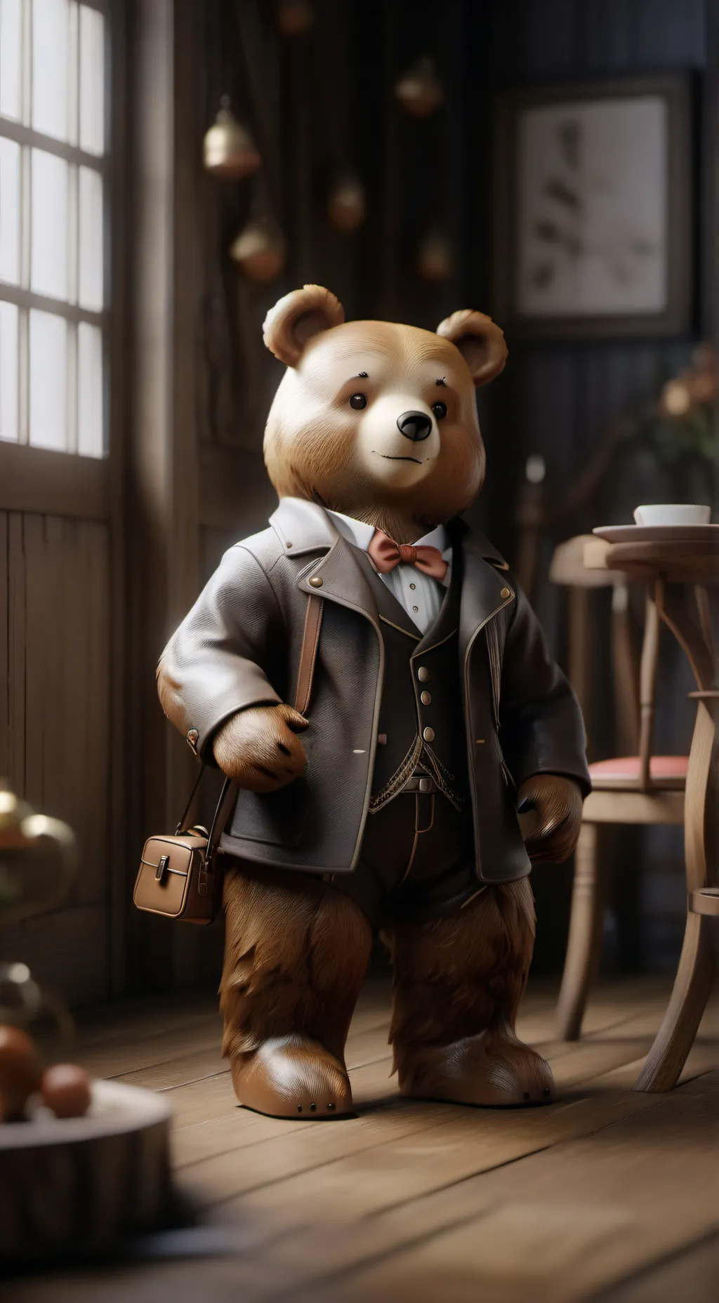 ai character: Land of Gumbo background