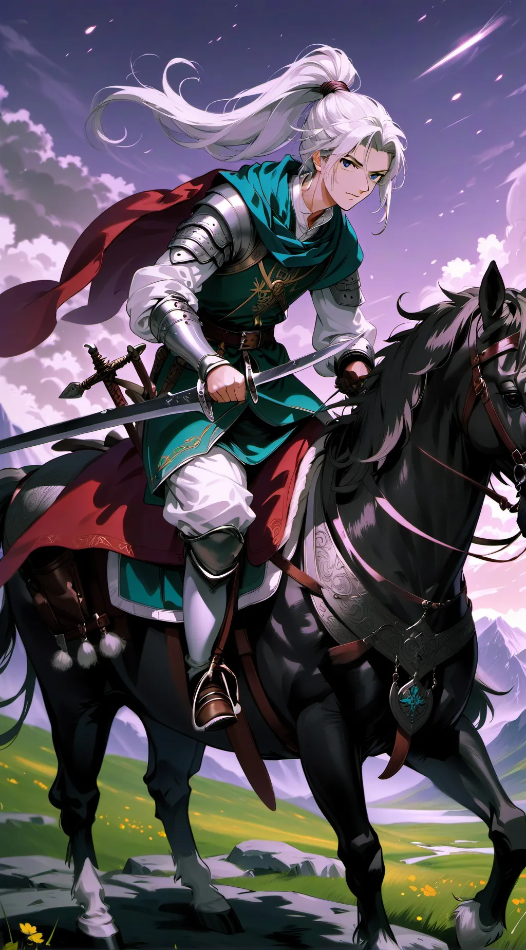 ai character: Medieval Fantasy background