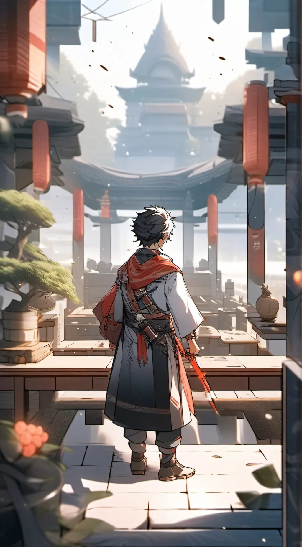 ai character: Leo background