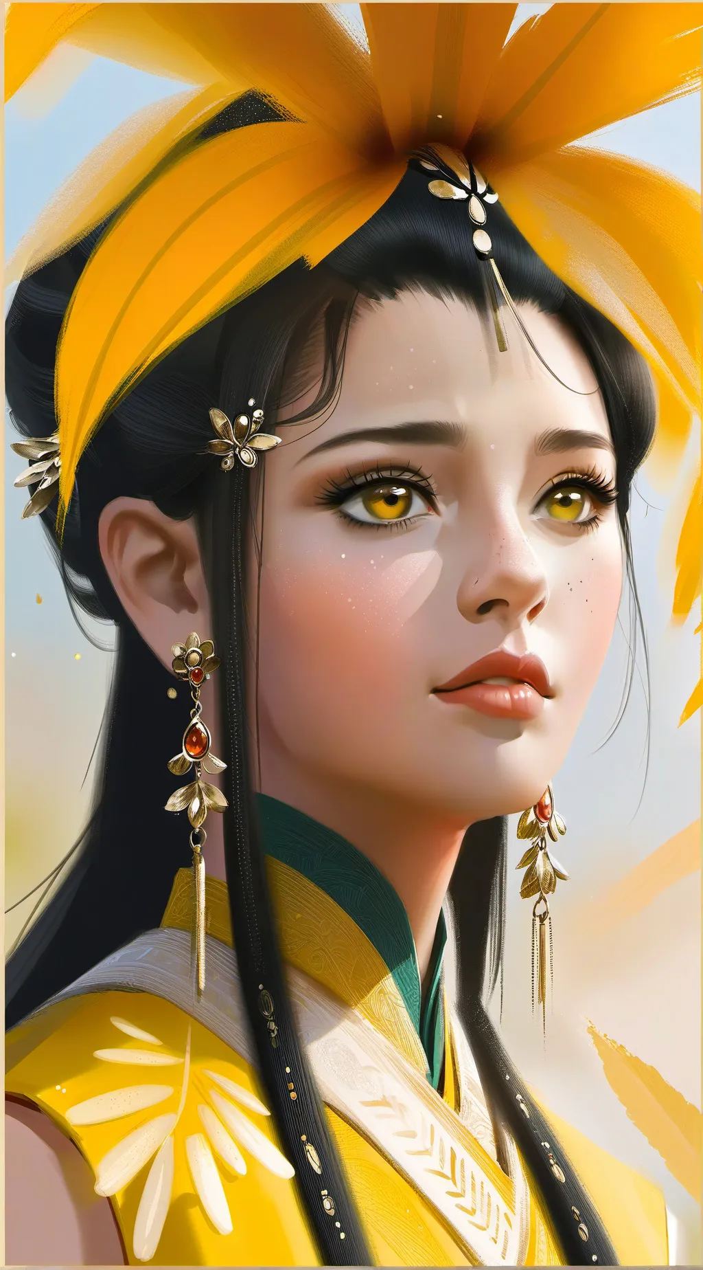 ai character: катя background