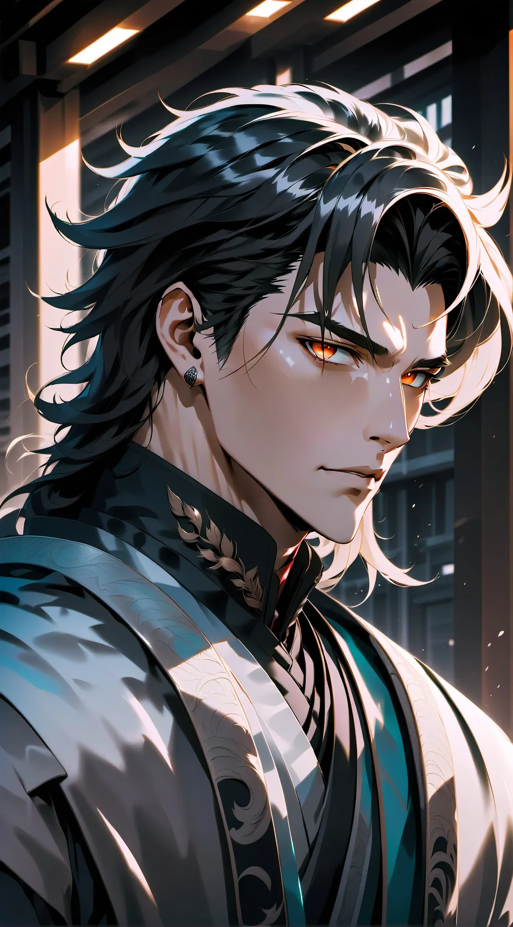 ai character: lvei background