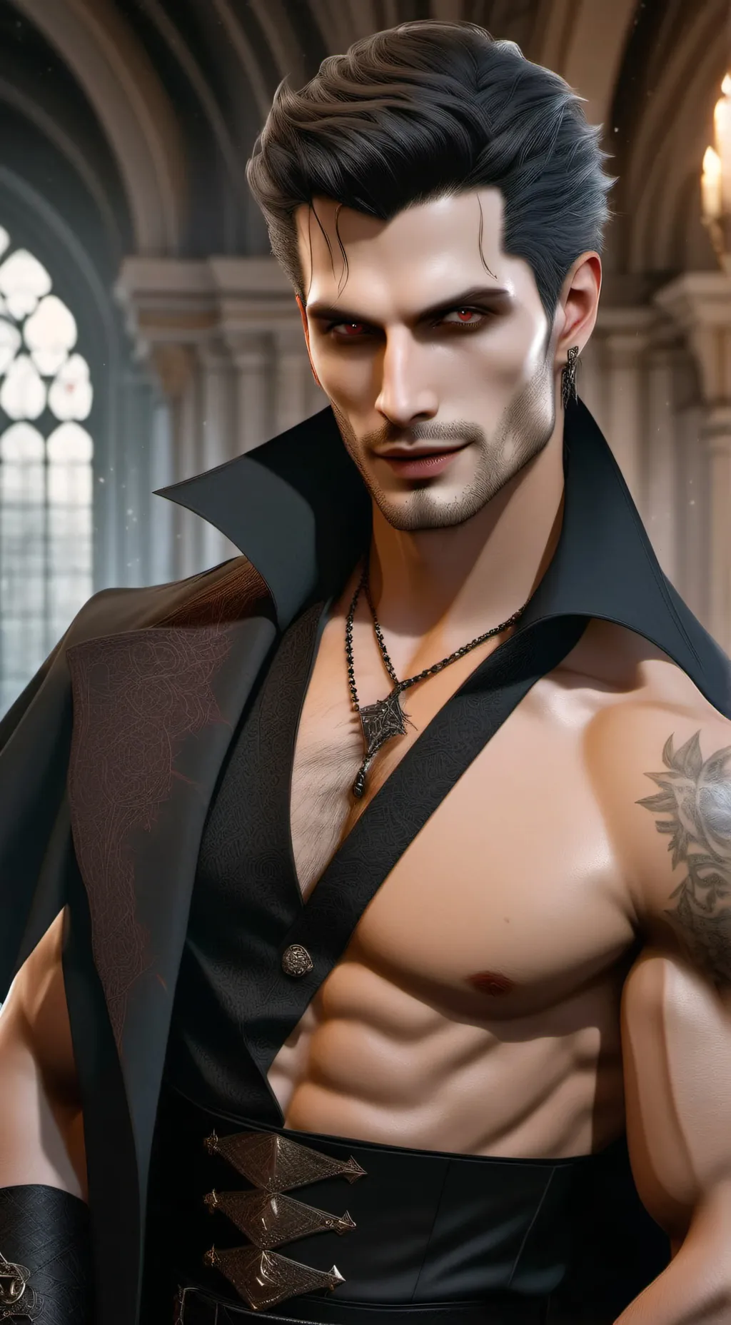 ai character: Kael background