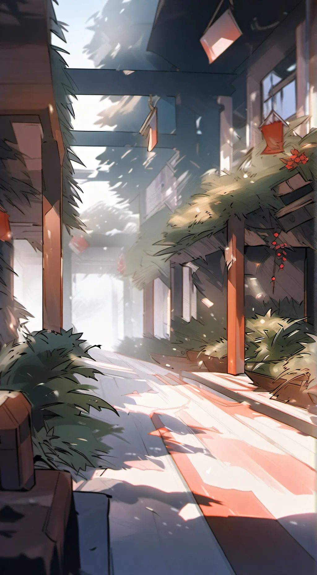 ai character: Time is bliss.  background