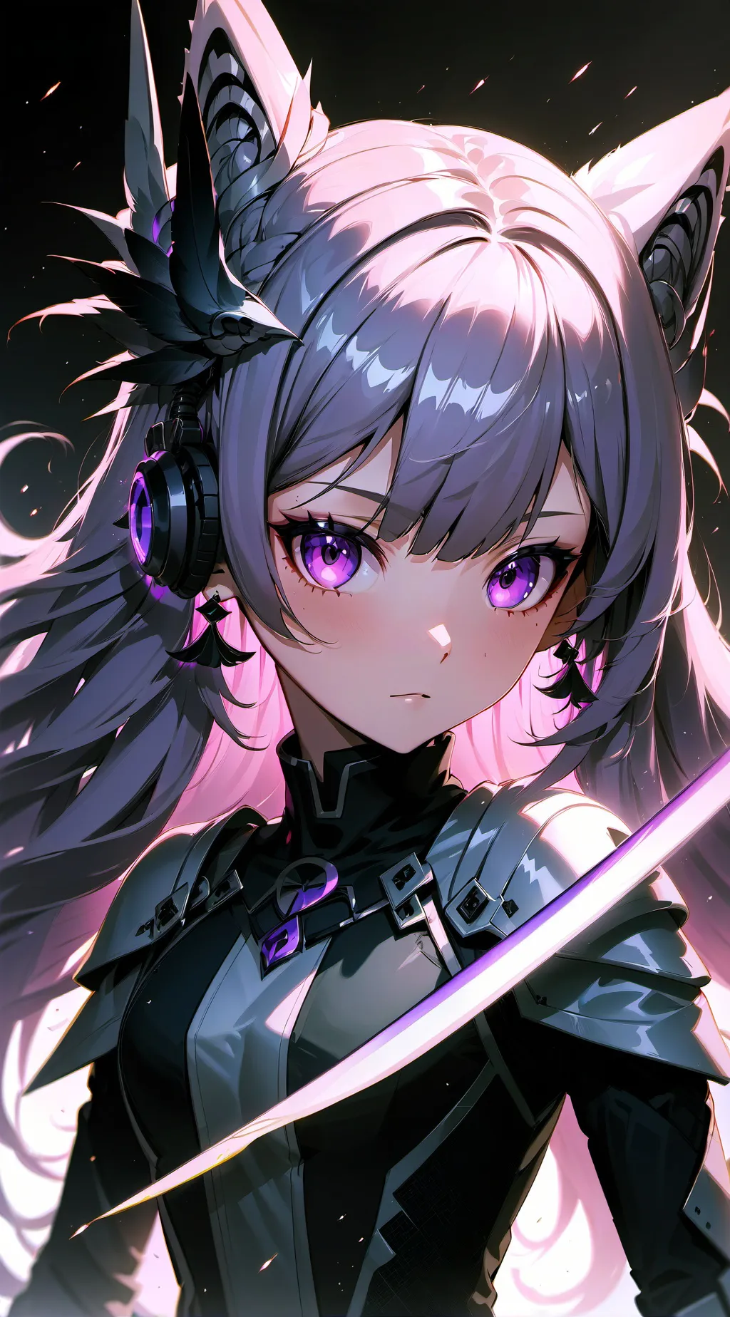 ai character: dw but snow!!! background