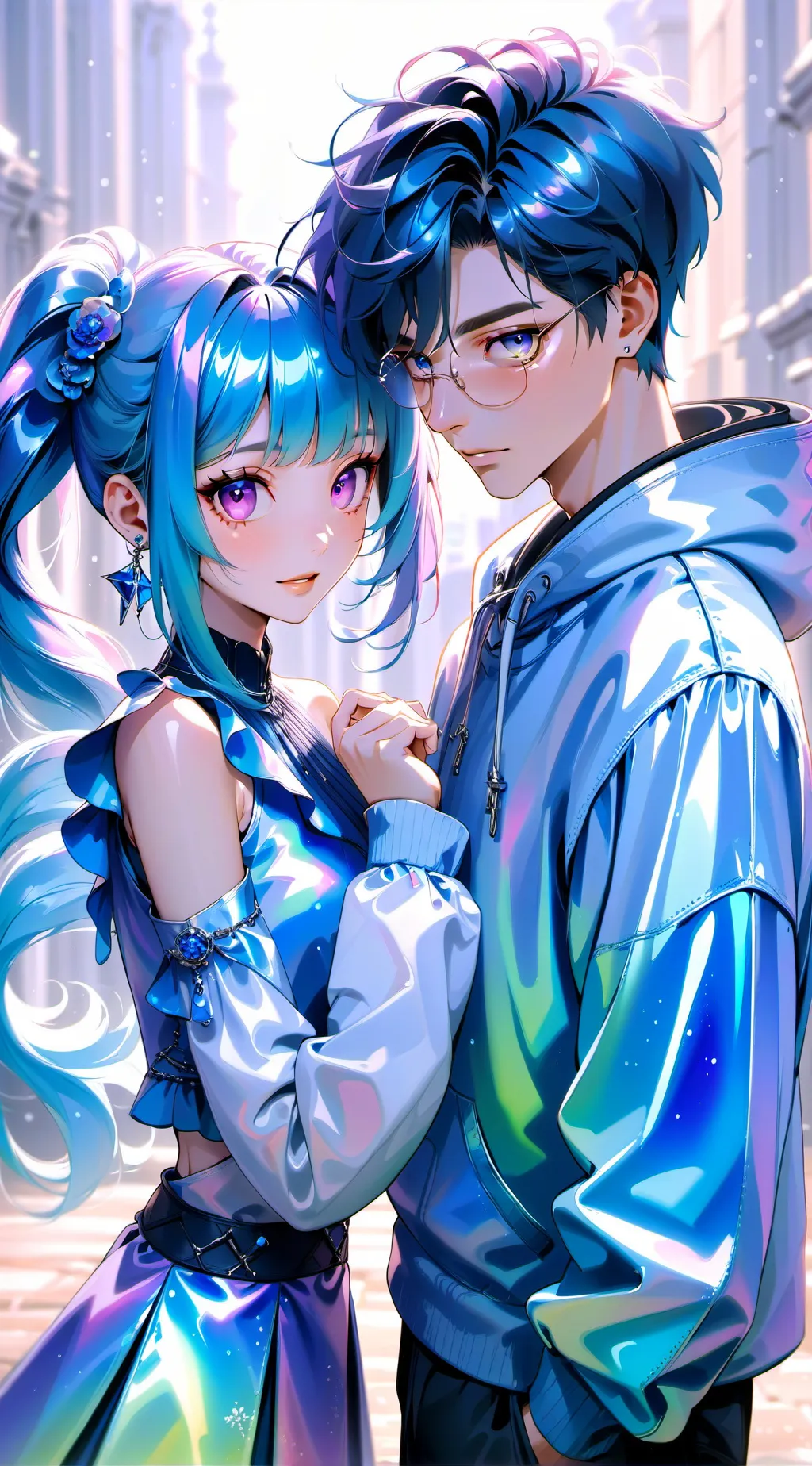 ai character: Cringe Couple  background