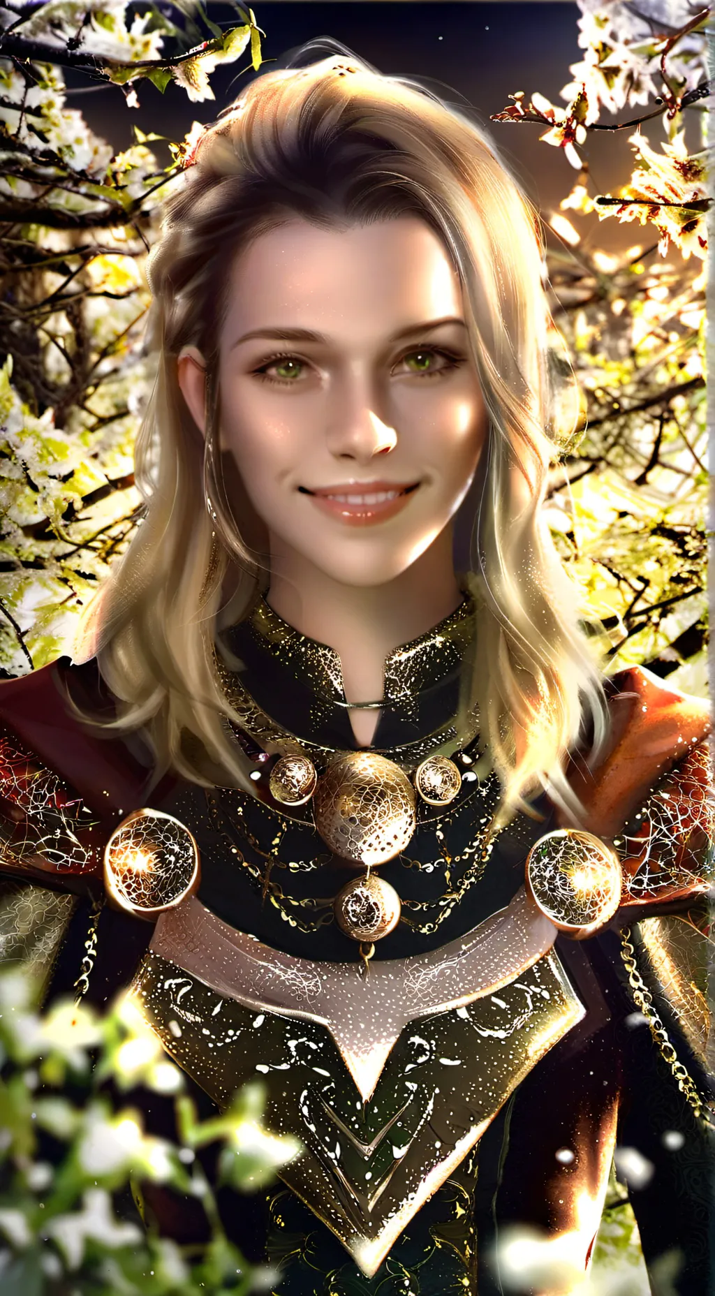 ai character: Marina background