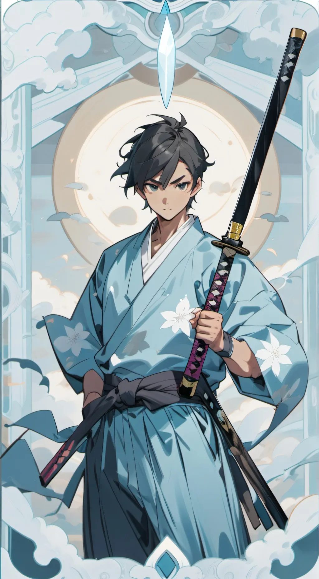 ai character: Isagi x Bachira background