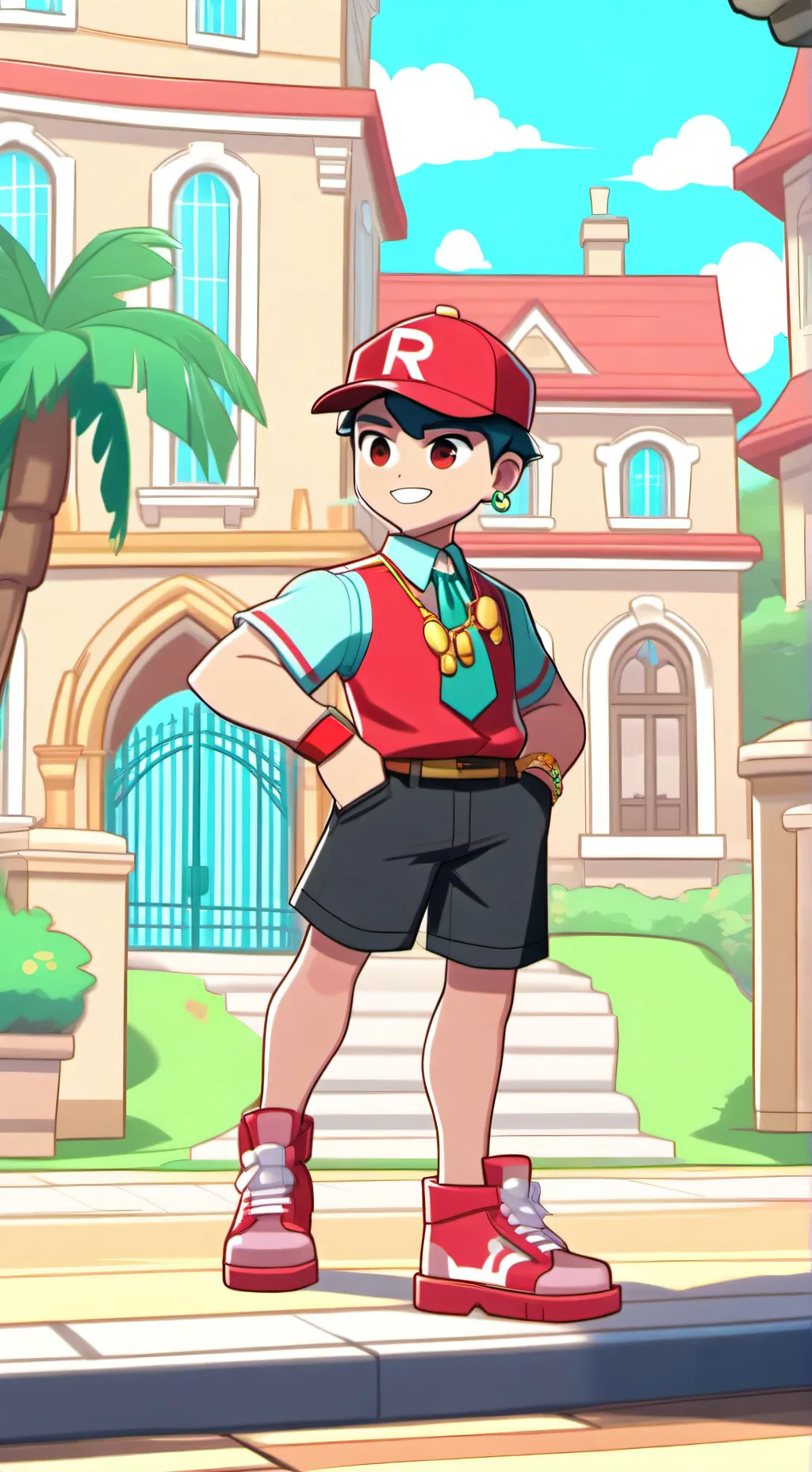 ai character: Roblox angle x dem background