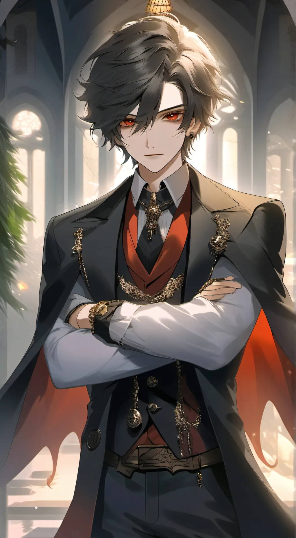 ai character: David background