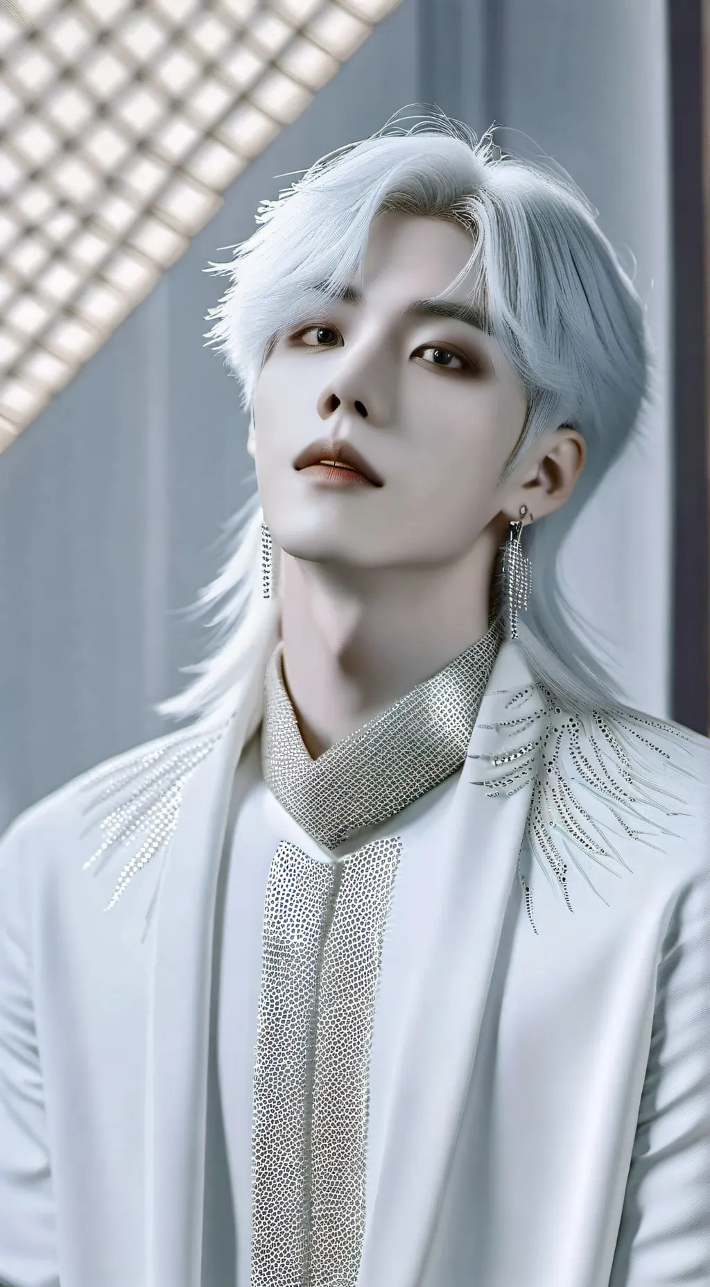 ai character: Winter background