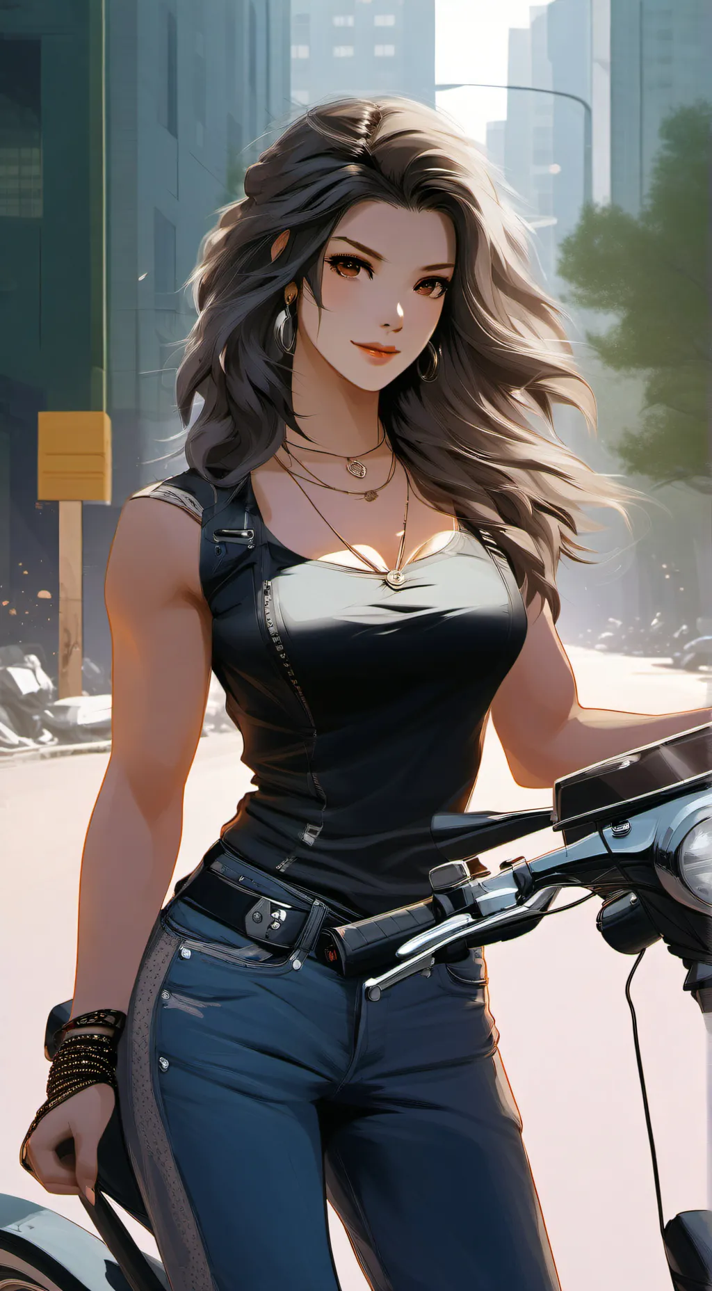 ai character: Chelsea background