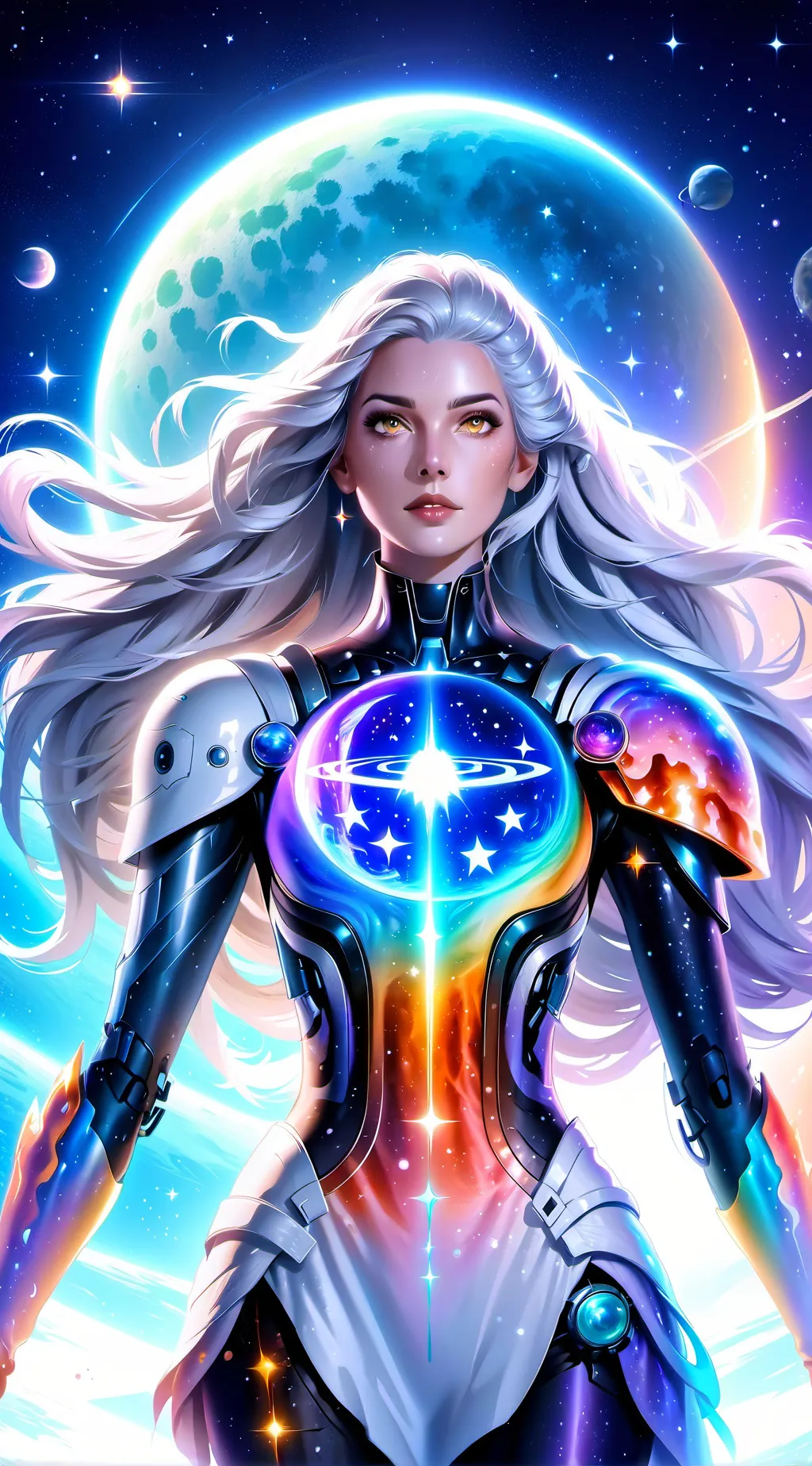 ai character: Lyria background