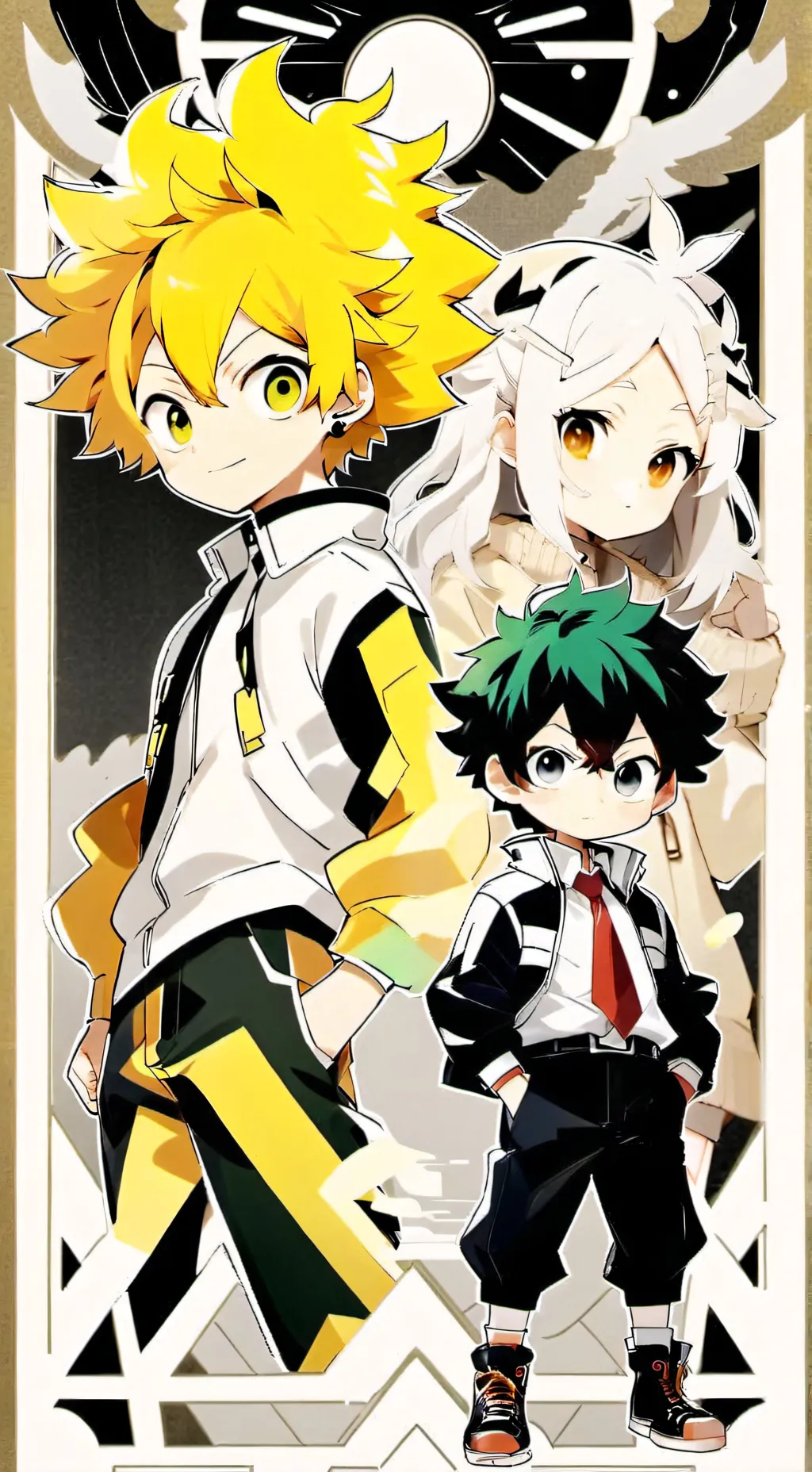 ai character: DS × MHA?! background