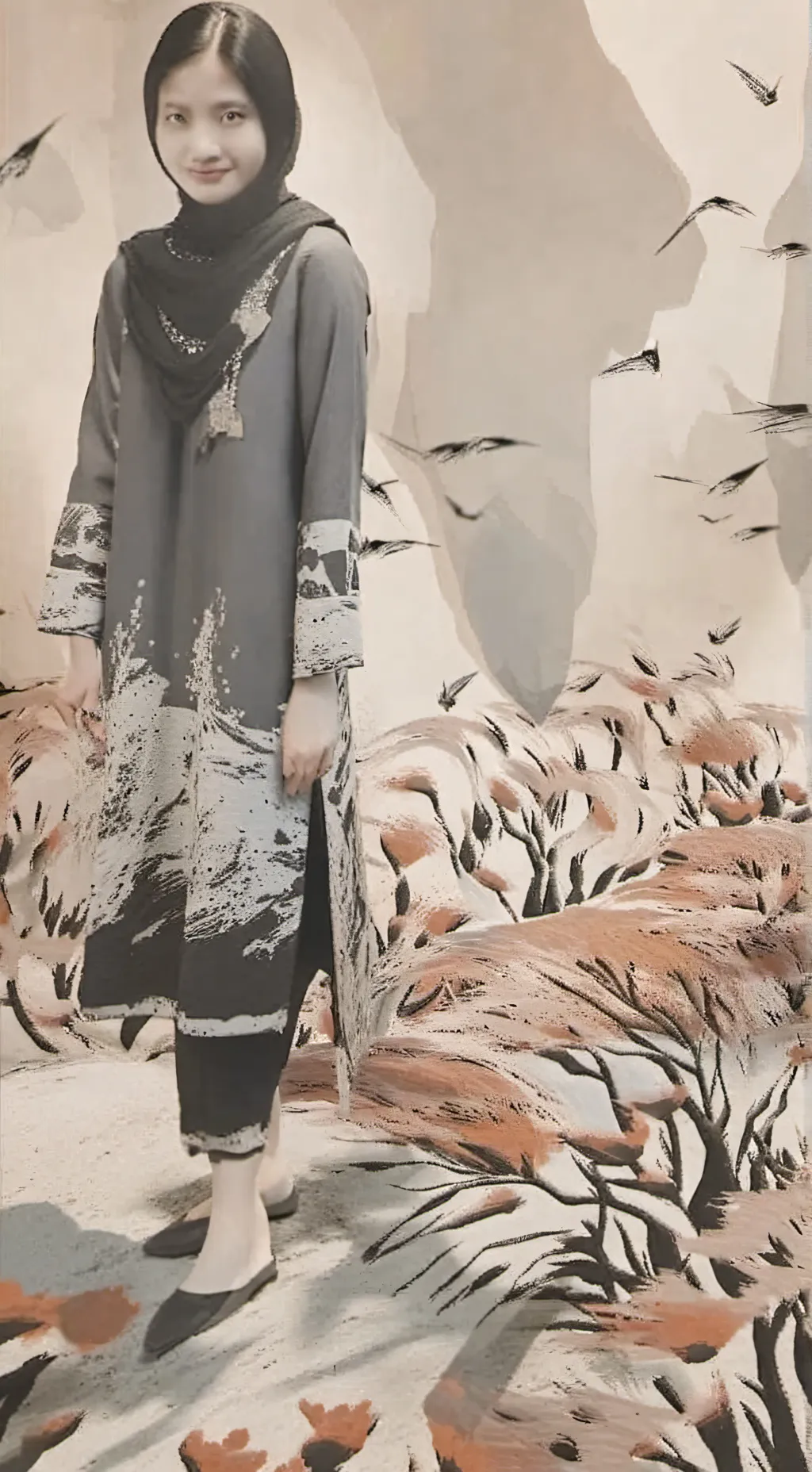 ai character: Zara qairina background