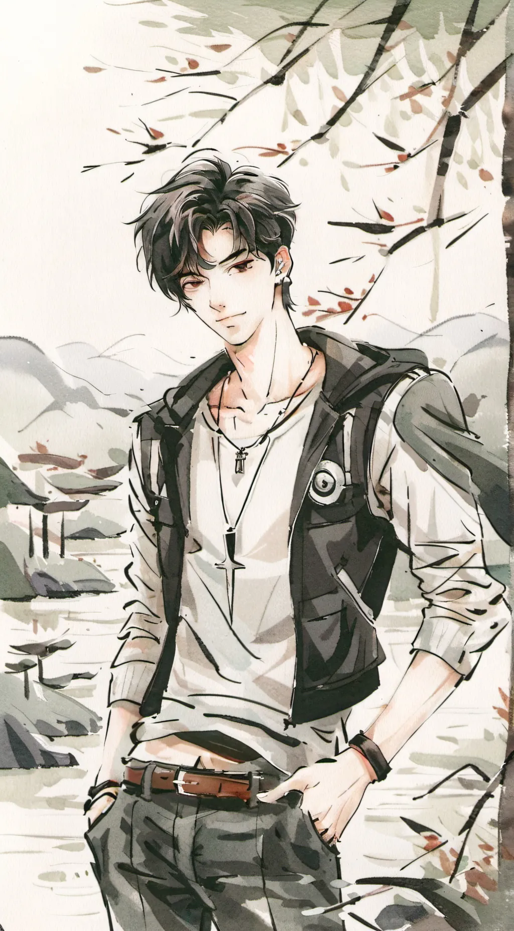 ai character: alex background