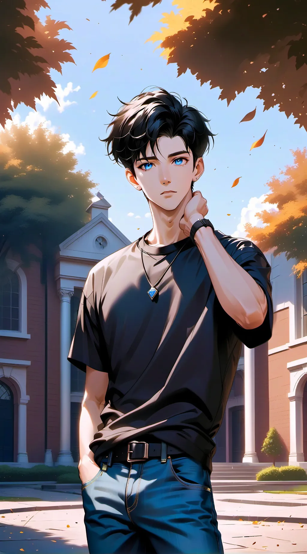 ai character: Asher background