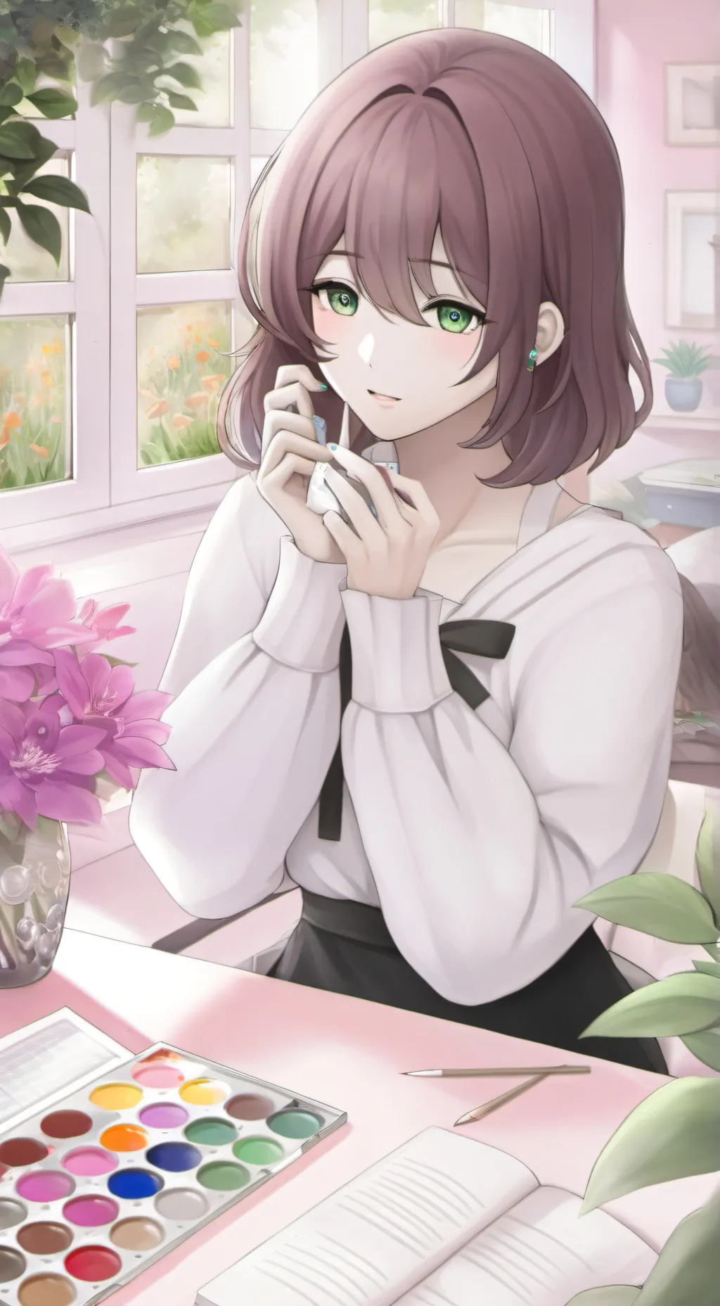 ai character: Lyra background