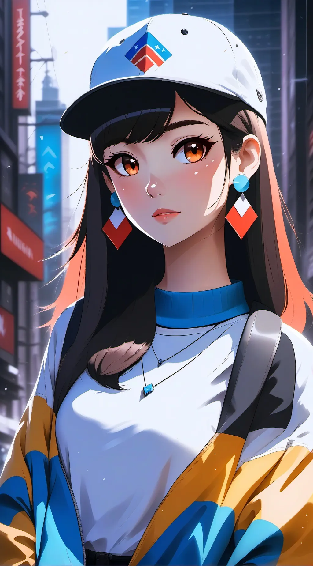 ai character: Zoey Tavares background