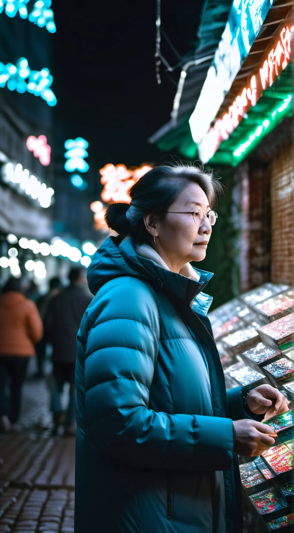 ai character: Grandma Anita  background