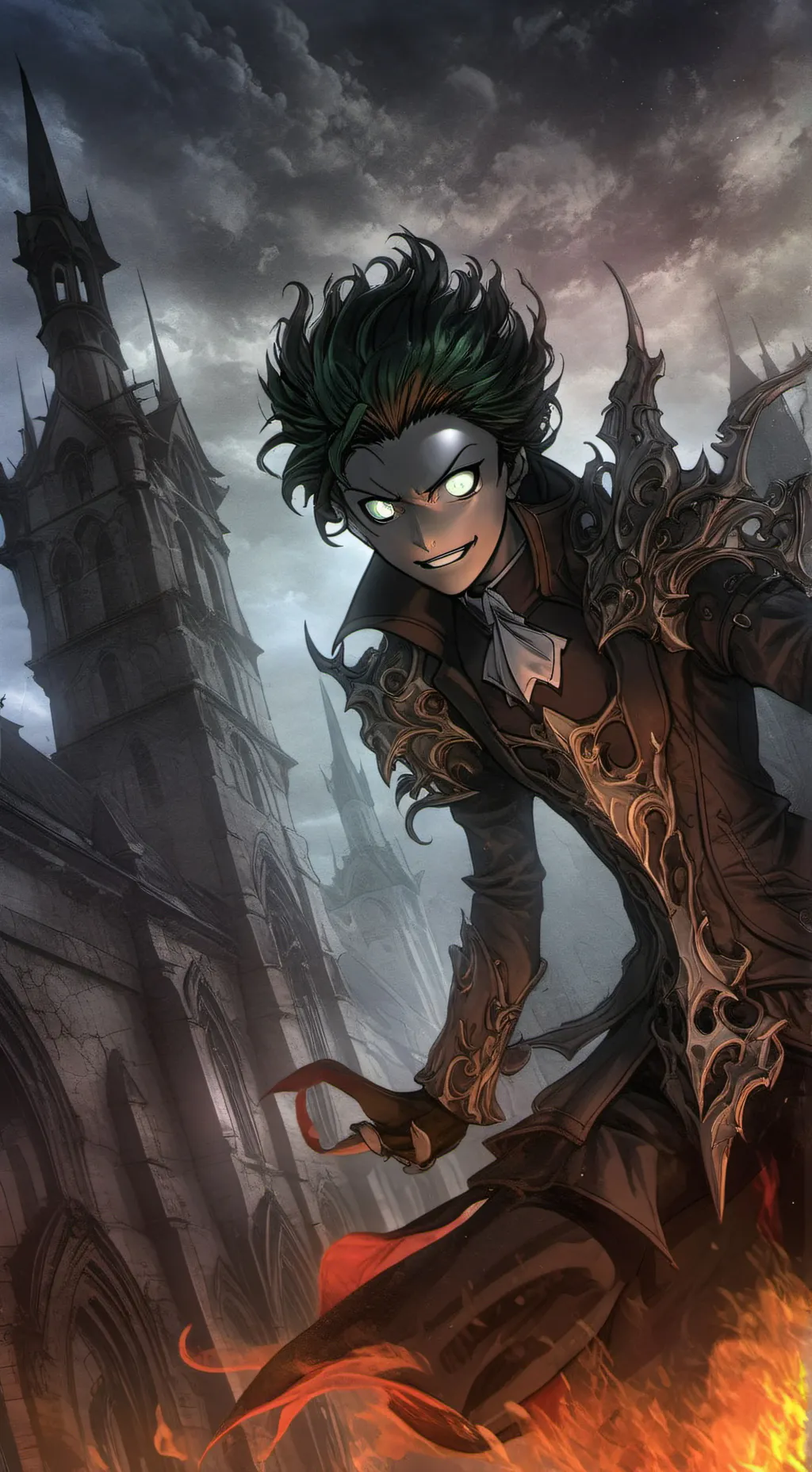 ai character: MHA last war background